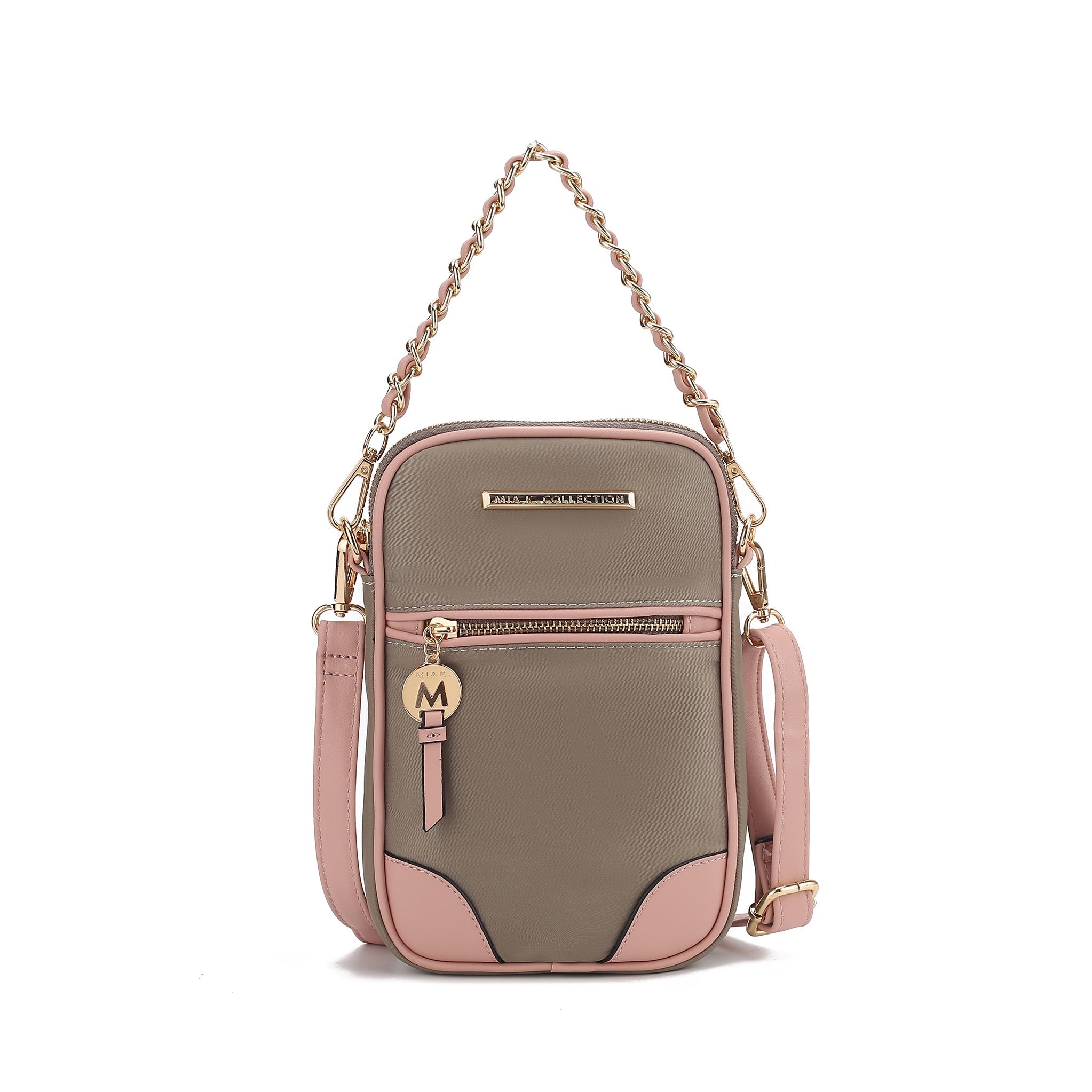 MKF Collection by Mia K. Women's Sue Crossbody bag vegan Leather Shoulder Bag Phone Bag Handbag Purse by MKF Collection by Mia K.
