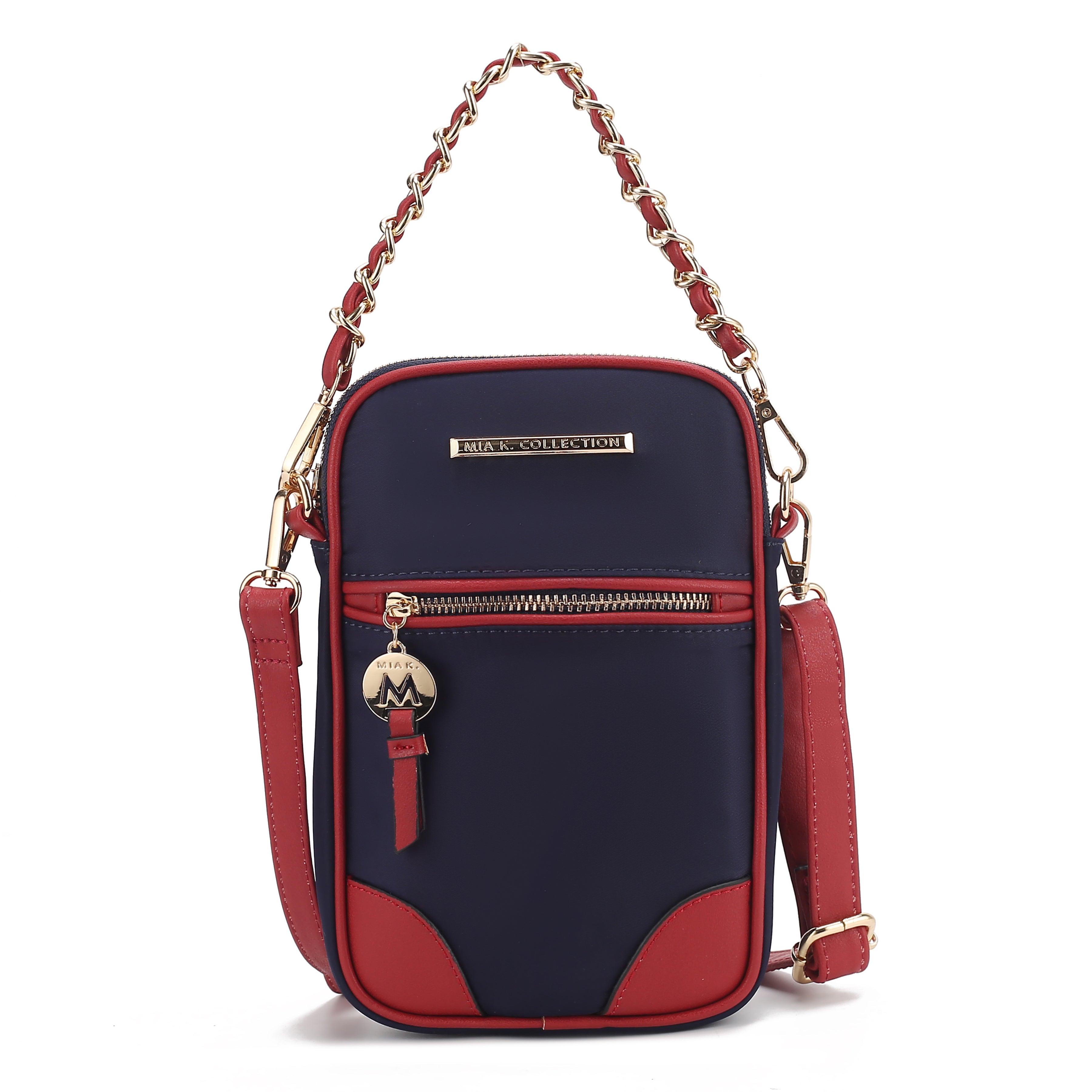 MKF Collection by Mia K. Women's Sue Crossbody bag vegan Leather Shoulder Bag Phone Bag Handbag Purse by MKF Collection by Mia K.