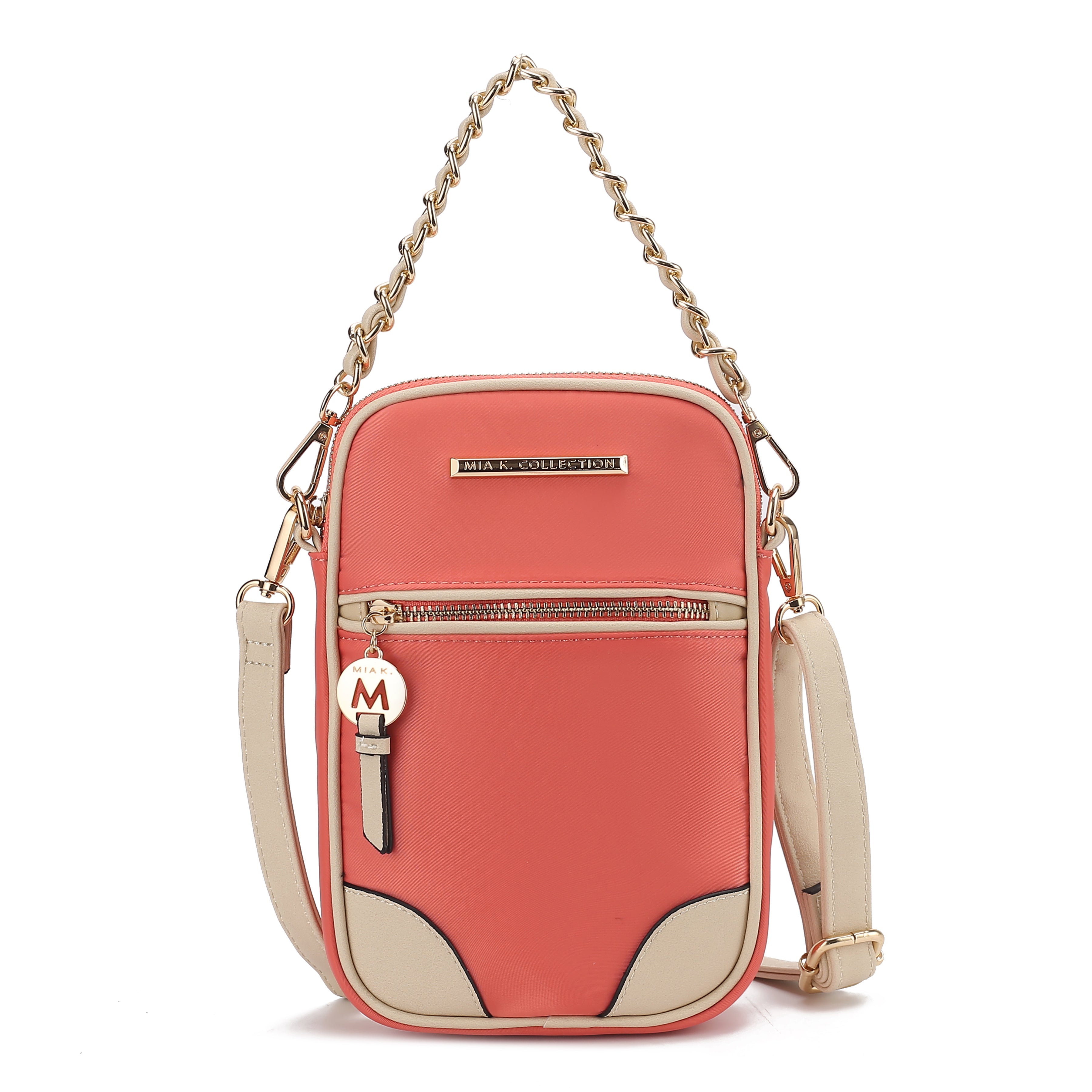 MKF Collection by Mia K. Women's Sue Crossbody bag vegan Leather Shoulder Bag Phone Bag Handbag Purse by MKF Collection by Mia K.