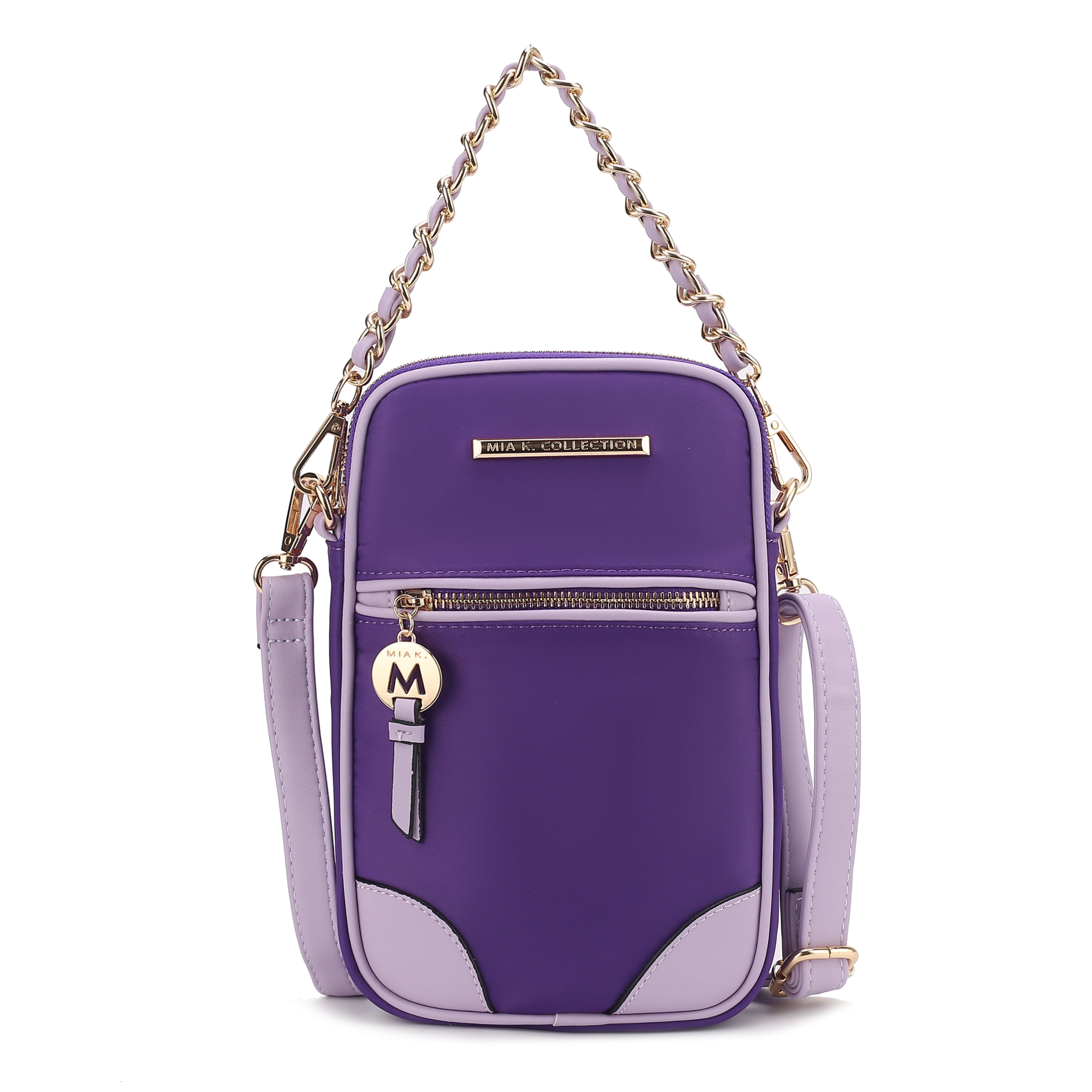 MKF Collection by Mia K. Women's Sue Crossbody bag vegan Leather Shoulder Bag Phone Bag Handbag Purse by MKF Collection by Mia K.
