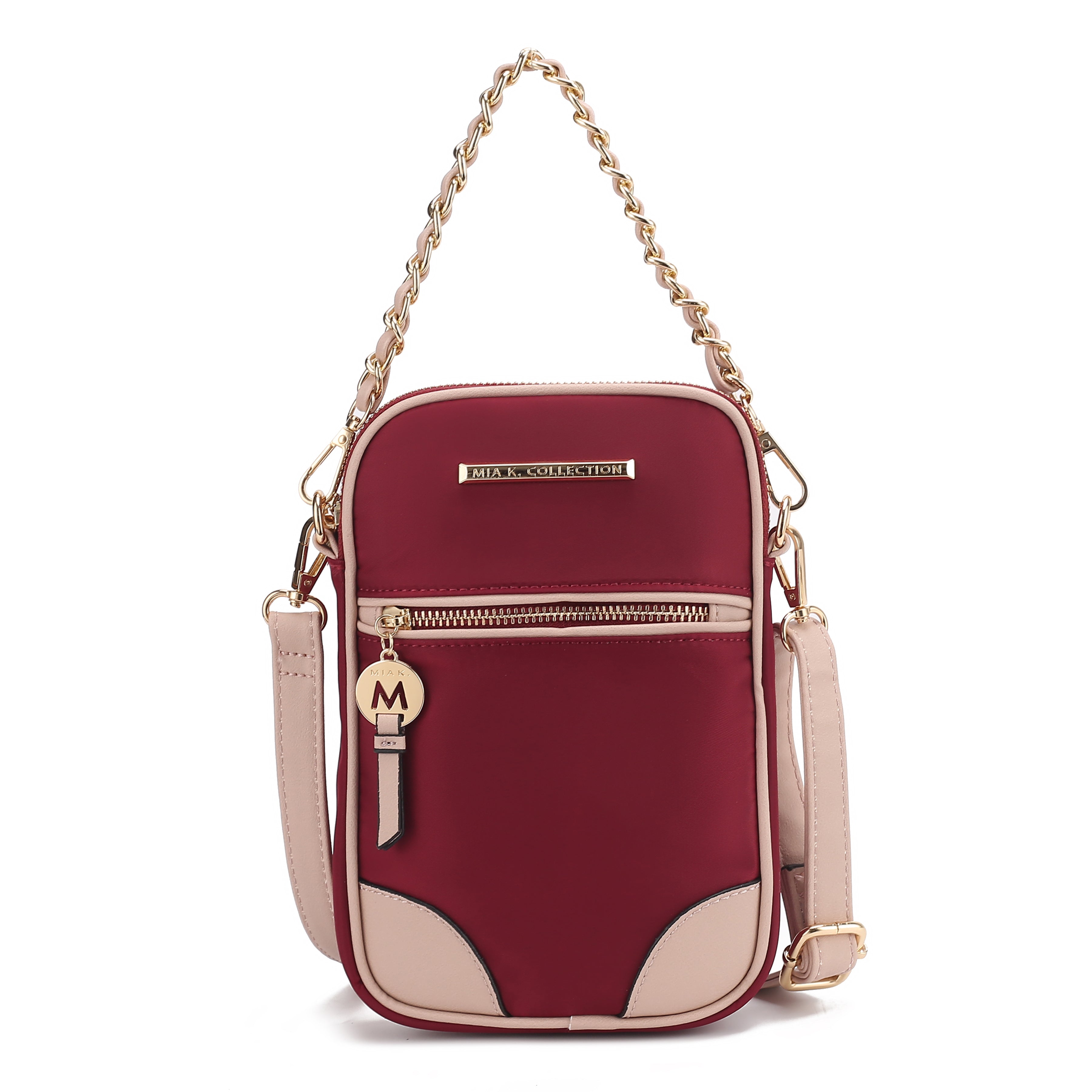 MKF Collection by Mia K. Women's Sue Crossbody bag vegan Leather Shoulder Bag Phone Bag Handbag Purse by MKF Collection by Mia K.