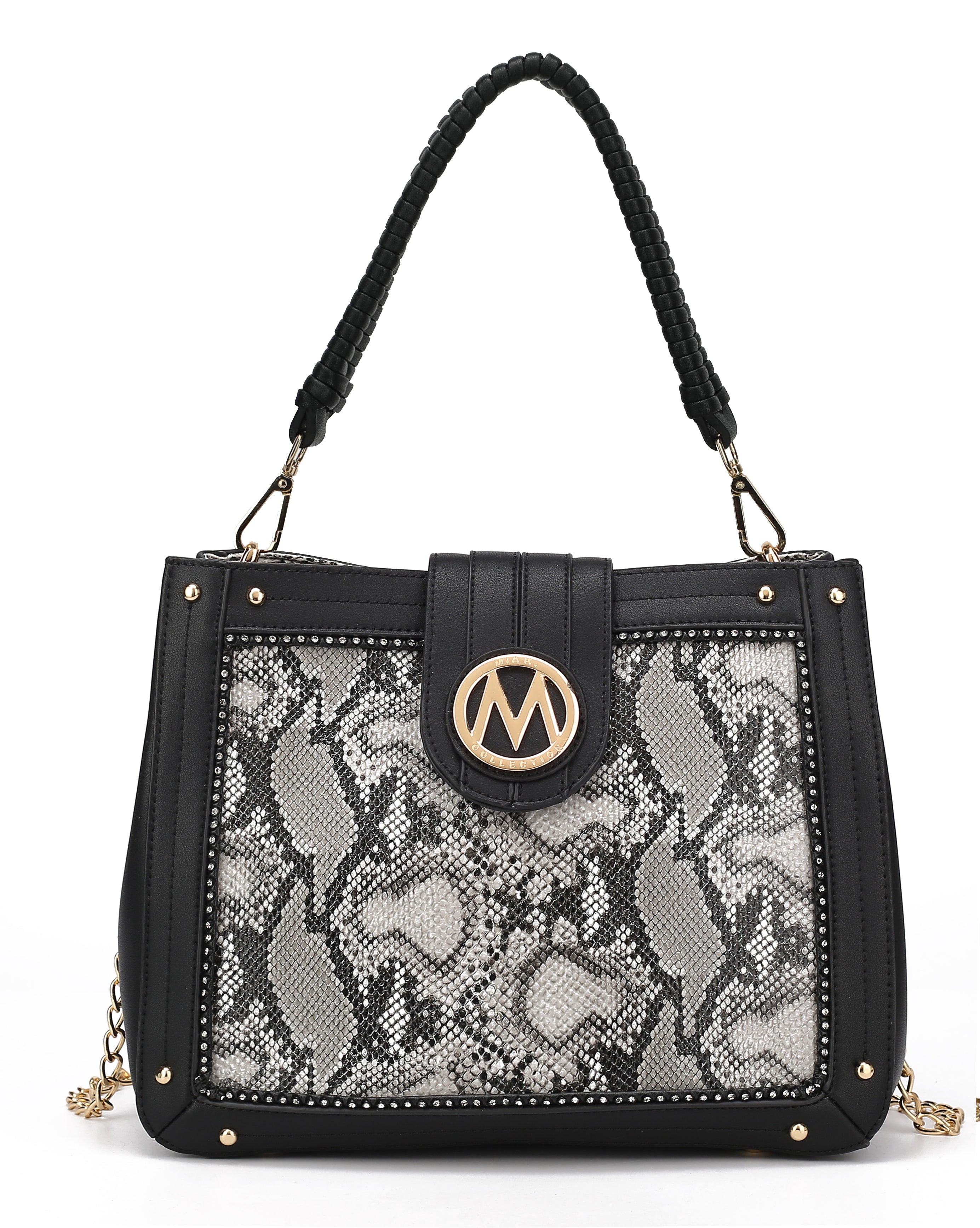 MKF Collection by Mia K. Women's Kamala Shoulder Bag for Women PU Leather Shoulder Pocketbook Handbag by MKF Collection by Mia K.