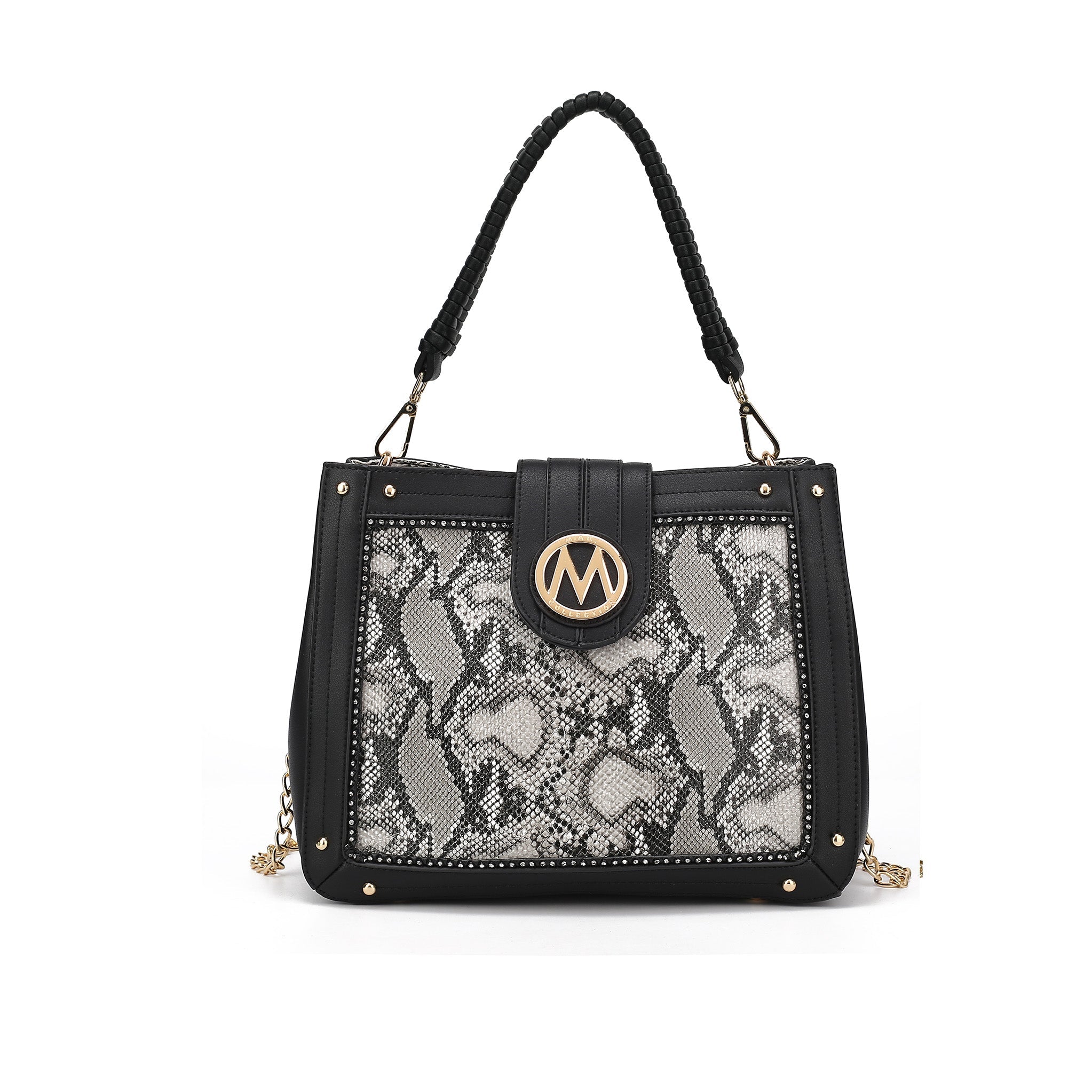 MKF Collection by Mia K. Women's Kamala Shoulder Bag for Women PU Leather Shoulder Pocketbook Handbag by MKF Collection by Mia K.