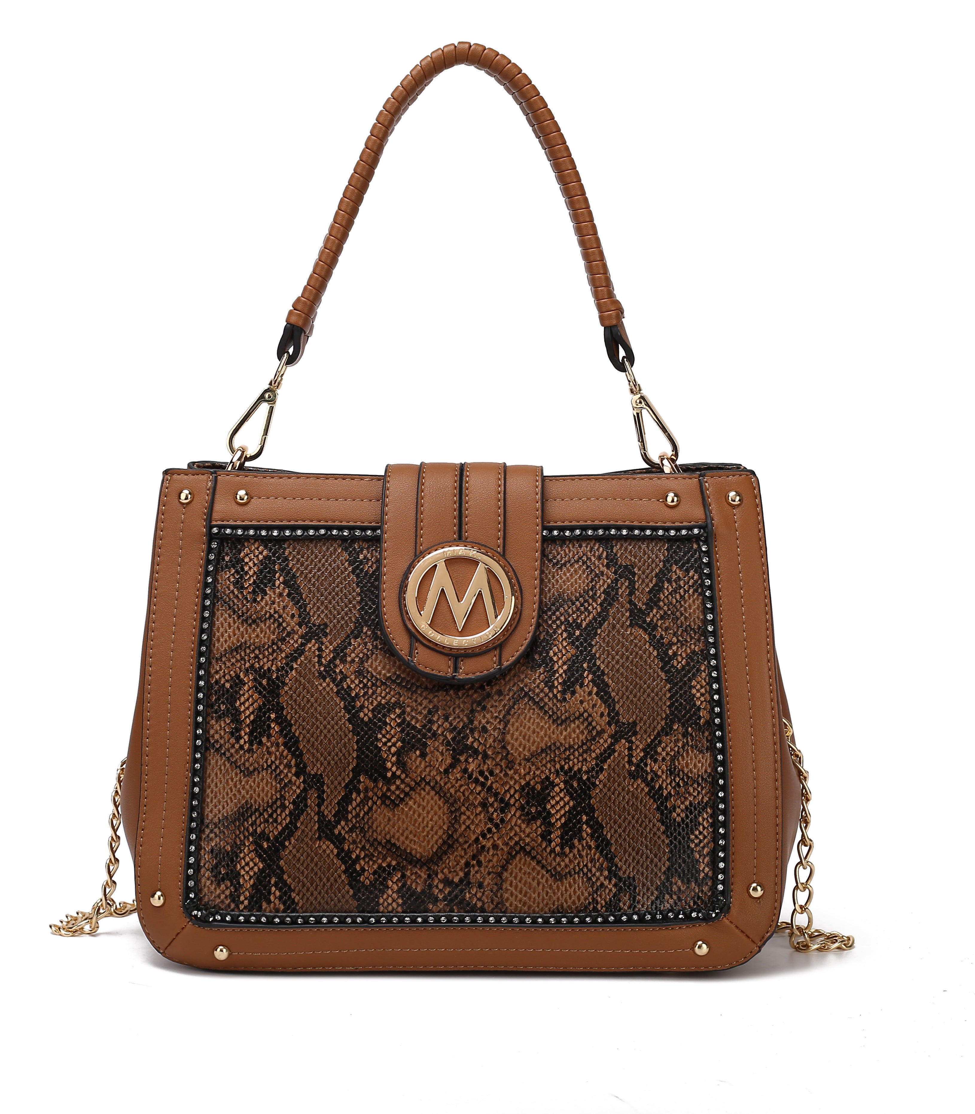 MKF Collection by Mia K. Women's Kamala Shoulder Bag for Women PU Leather Shoulder Pocketbook Handbag by MKF Collection by Mia K.
