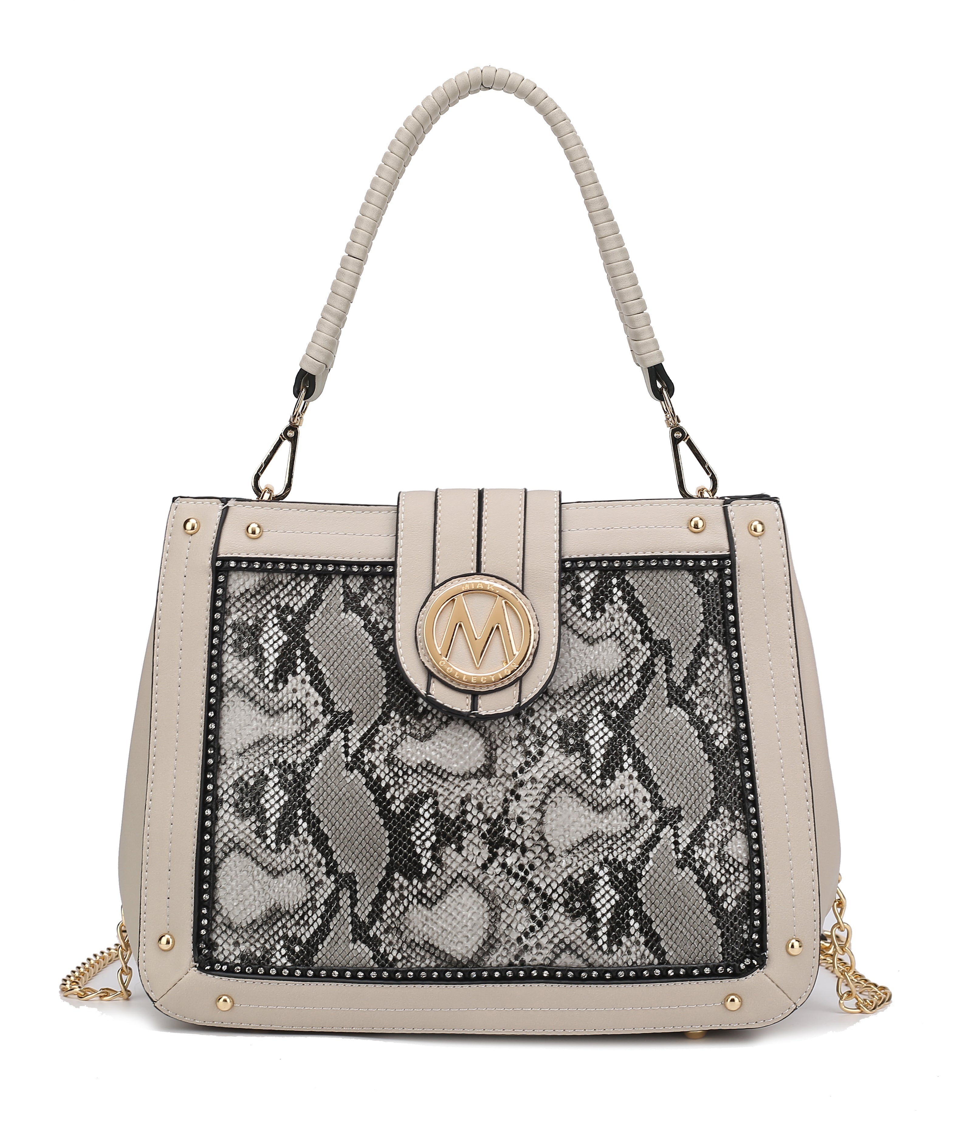 MKF Collection by Mia K. Women's Kamala Shoulder Bag for Women PU Leather Shoulder Pocketbook Handbag by MKF Collection by Mia K.