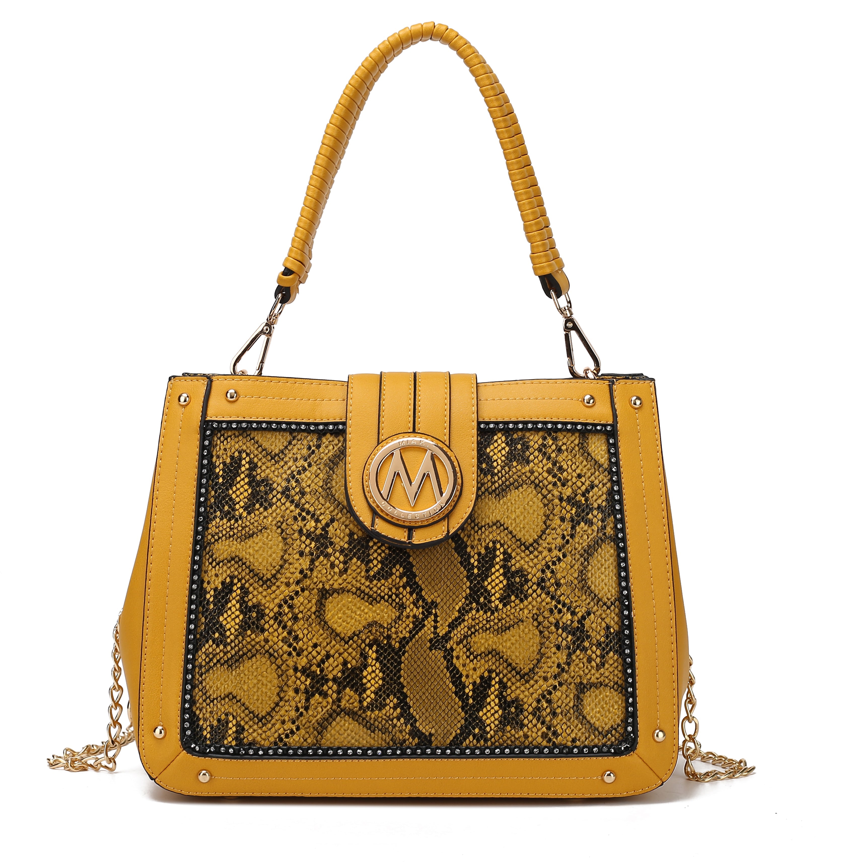 MKF Collection by Mia K. Women's Kamala Shoulder Bag for Women PU Leather Shoulder Pocketbook Handbag by MKF Collection by Mia K.