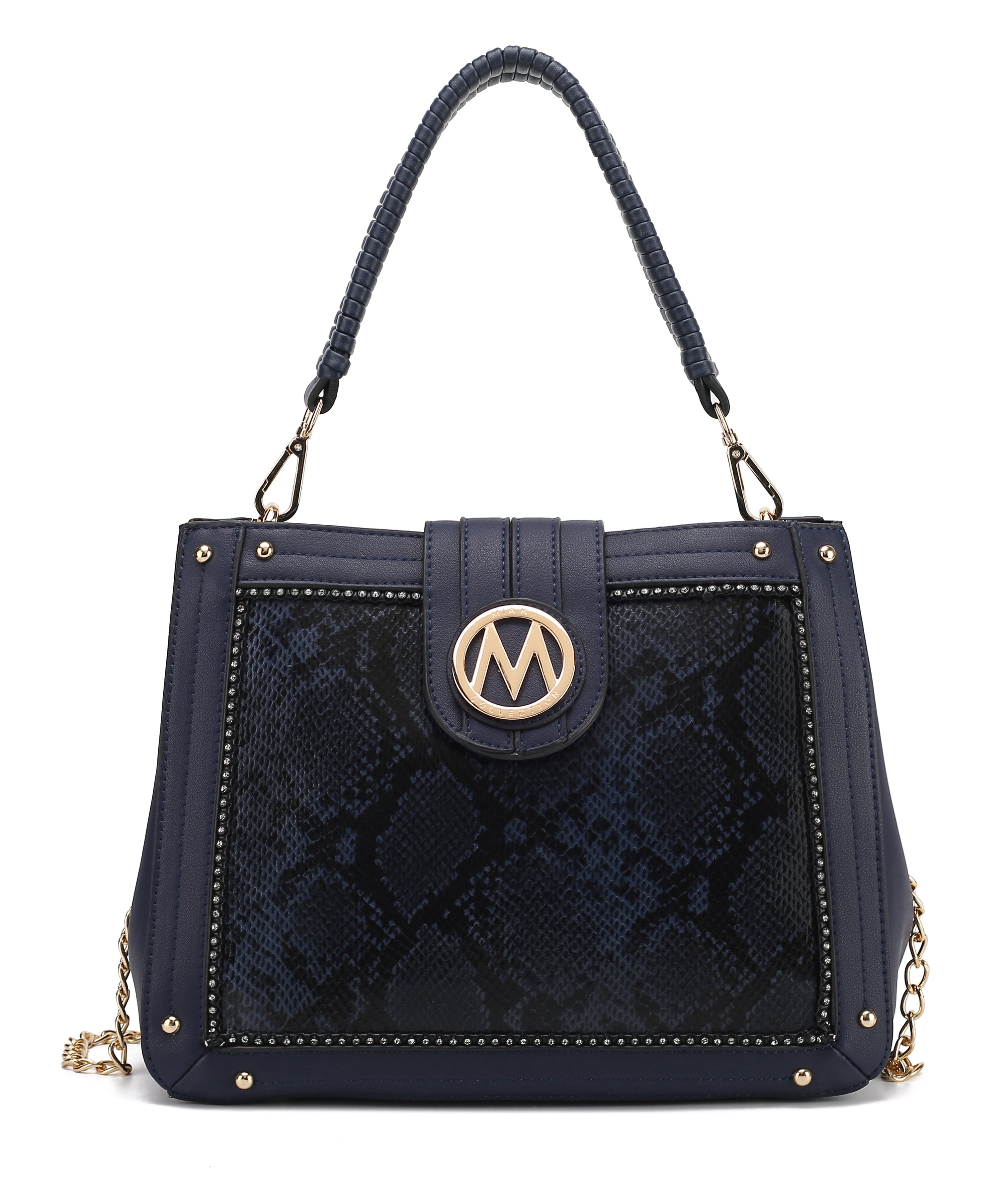 MKF Collection by Mia K. Women's Kamala Shoulder Bag for Women PU Leather Shoulder Pocketbook Handbag by MKF Collection by Mia K.
