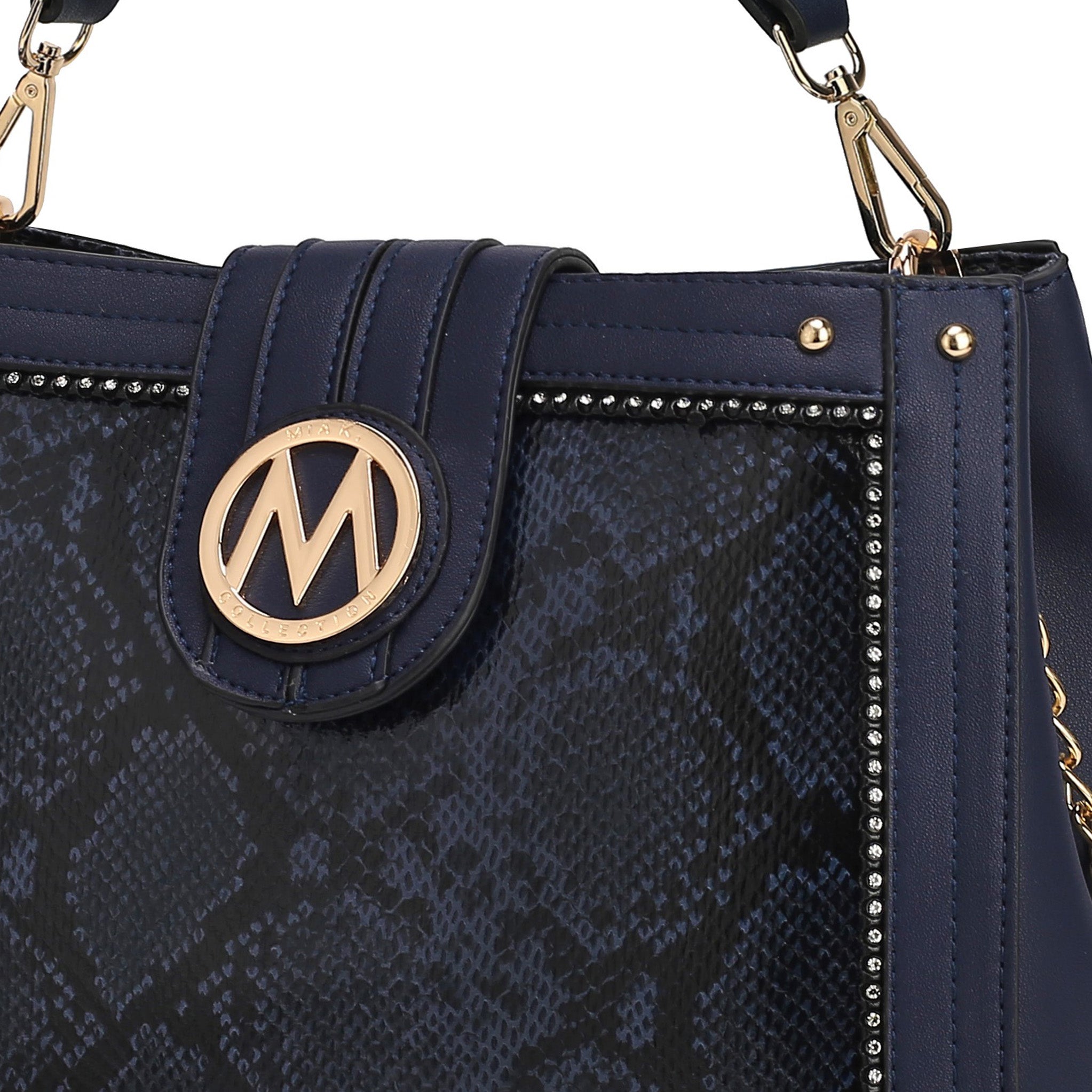 MKF Collection by Mia K. Women's Kamala Shoulder Bag for Women PU Leather Shoulder Pocketbook Handbag by MKF Collection by Mia K.