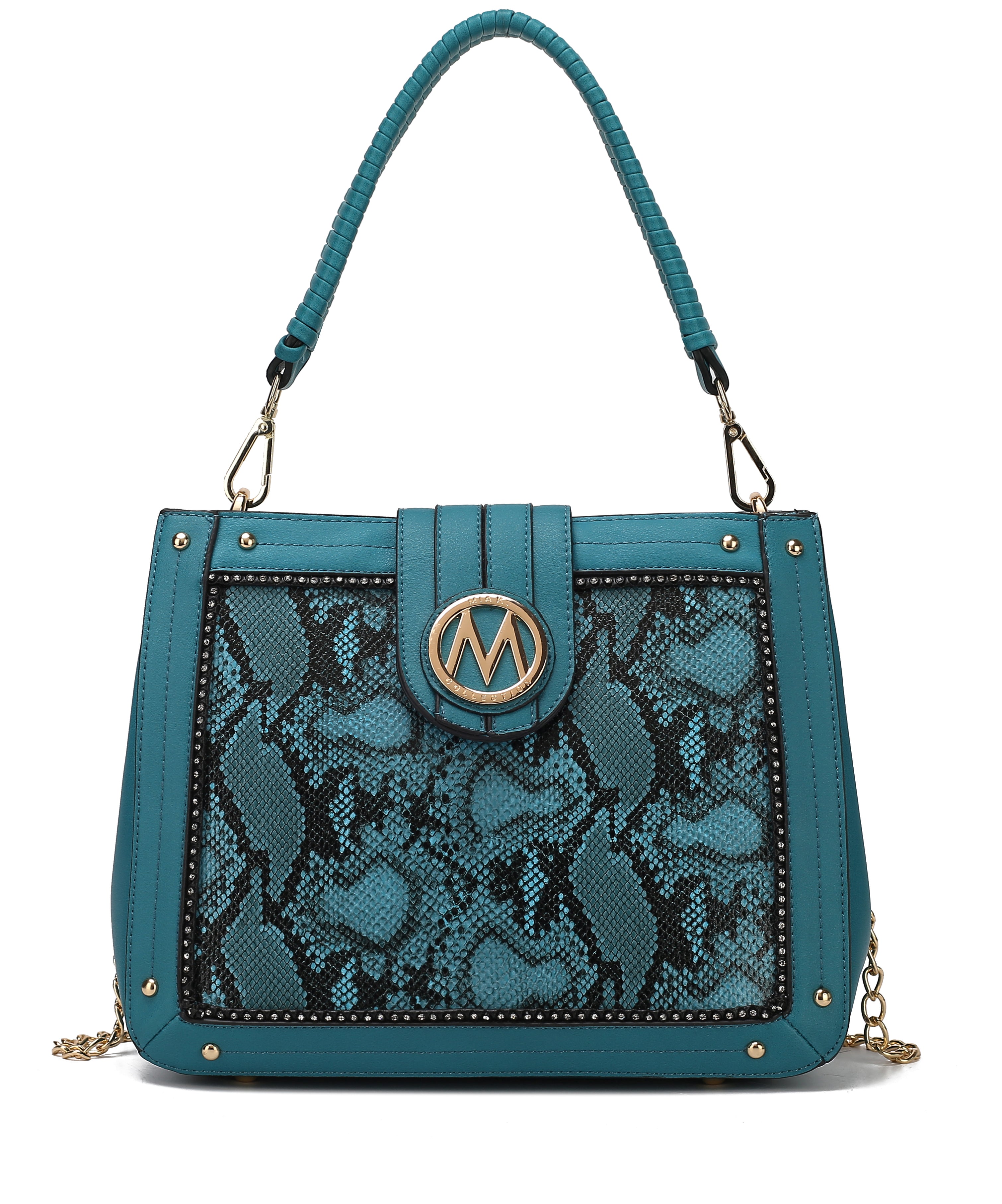 MKF Collection by Mia K. Women's Kamala Shoulder Bag for Women PU Leather Shoulder Pocketbook Handbag by MKF Collection by Mia K.