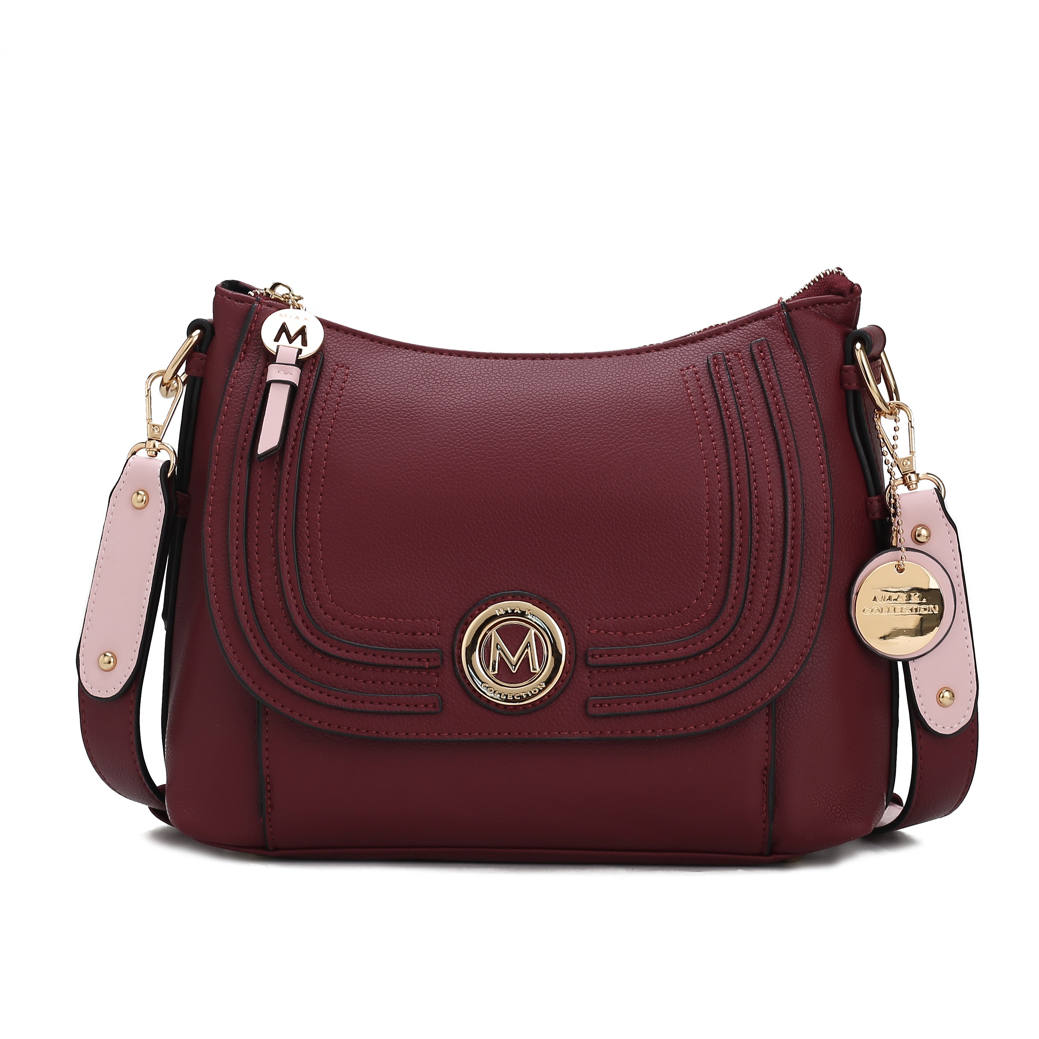 MKF Collection by Mia K. Women's Maggie Shoulder Bag for Women, Shoulder Bag Lady Large Messenger Purse by MKF Collection by Mia K.