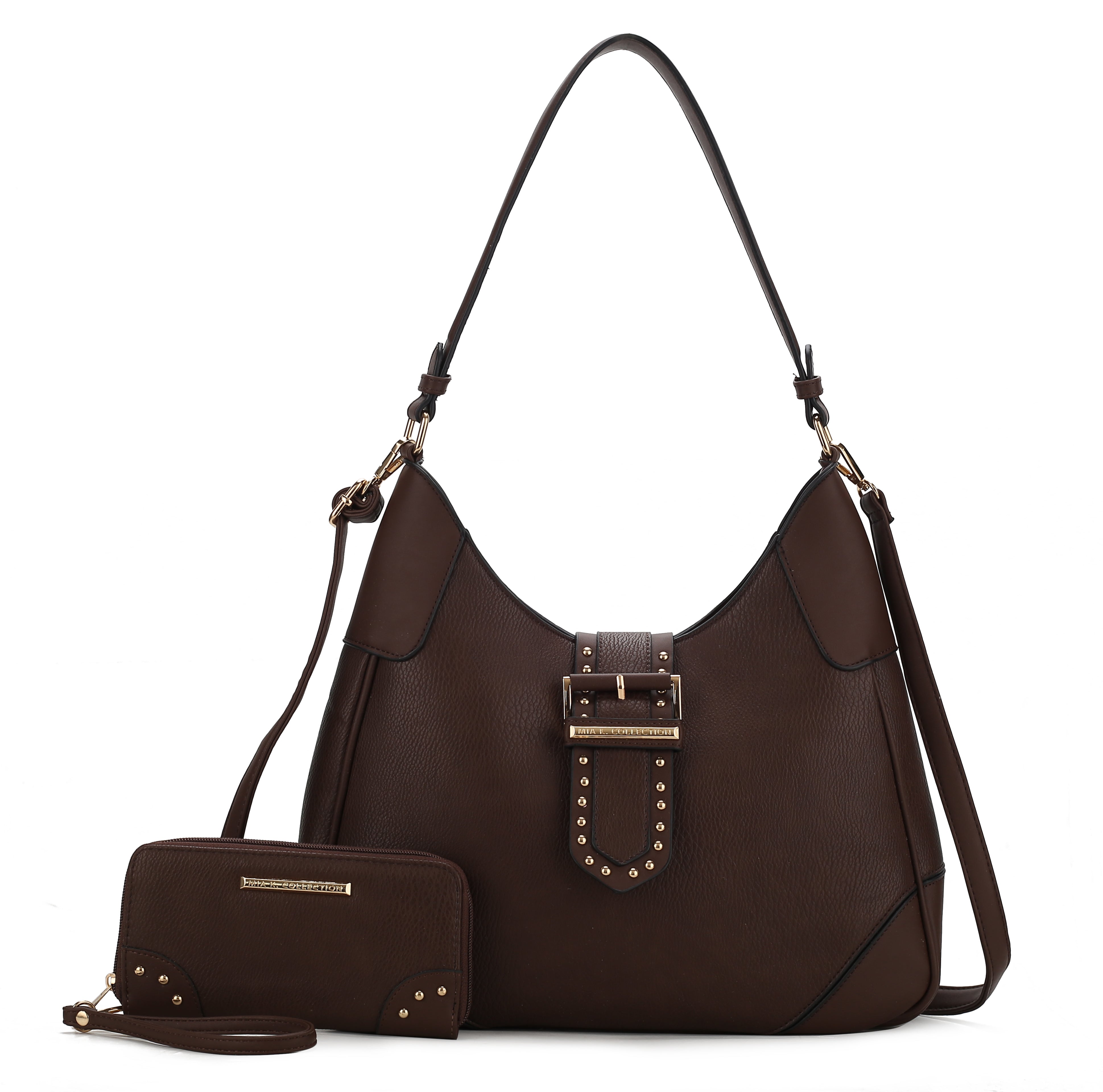 MKF Collection by Mia K. Women's Juliette Shoulder Bag for women, crossover handbag, Hobo messenger Bag by MKF Collection by Mia K.