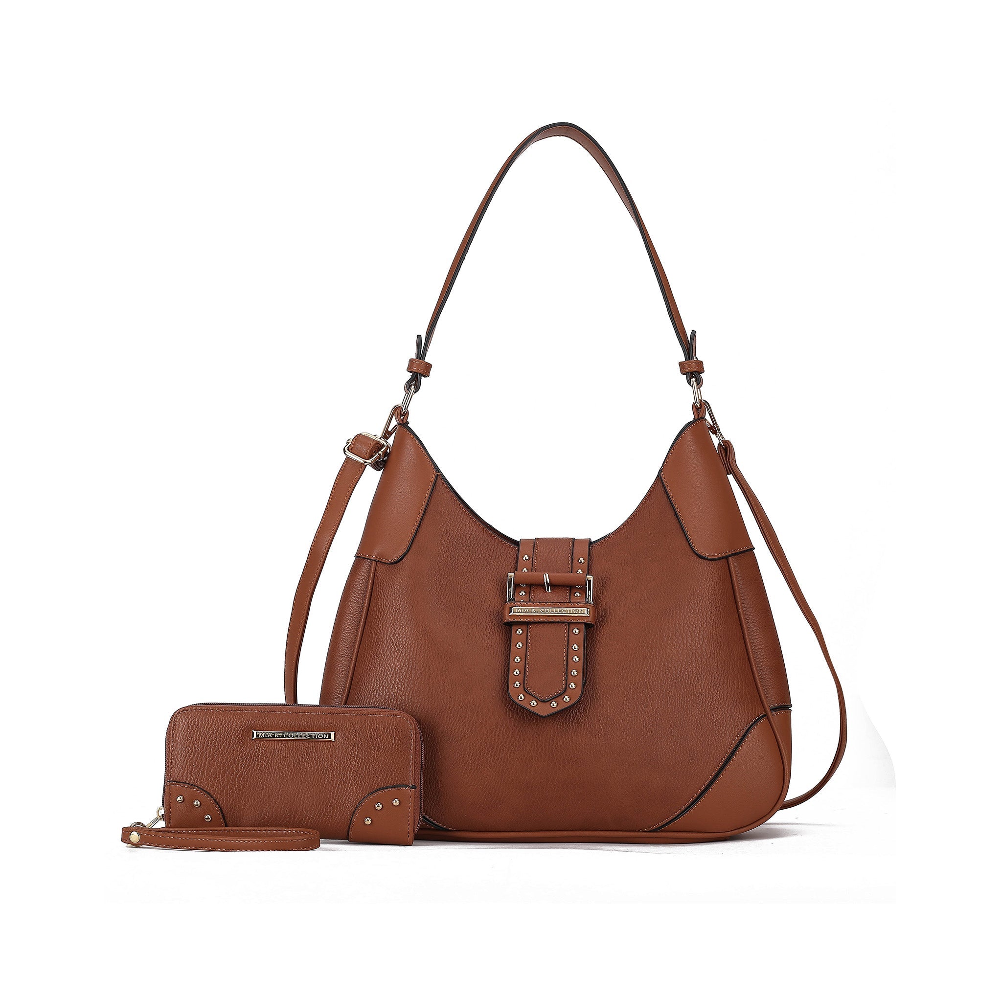 MKF Collection by Mia K. Women's Juliette Shoulder Bag for women, crossover handbag, Hobo messenger Bag by MKF Collection by Mia K.