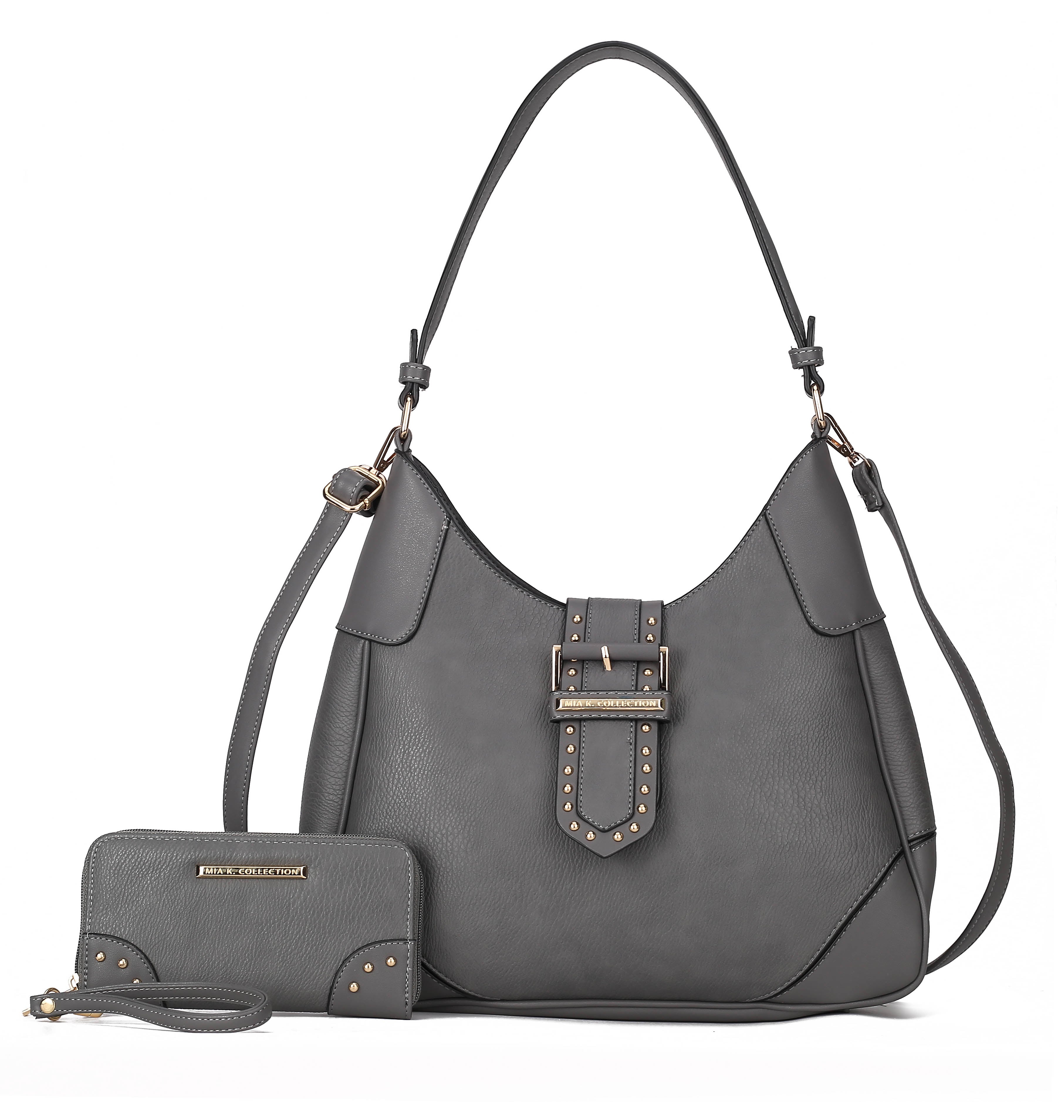MKF Collection by Mia K. Women's Juliette Shoulder Bag for women, crossover handbag, Hobo messenger Bag by MKF Collection by Mia K.