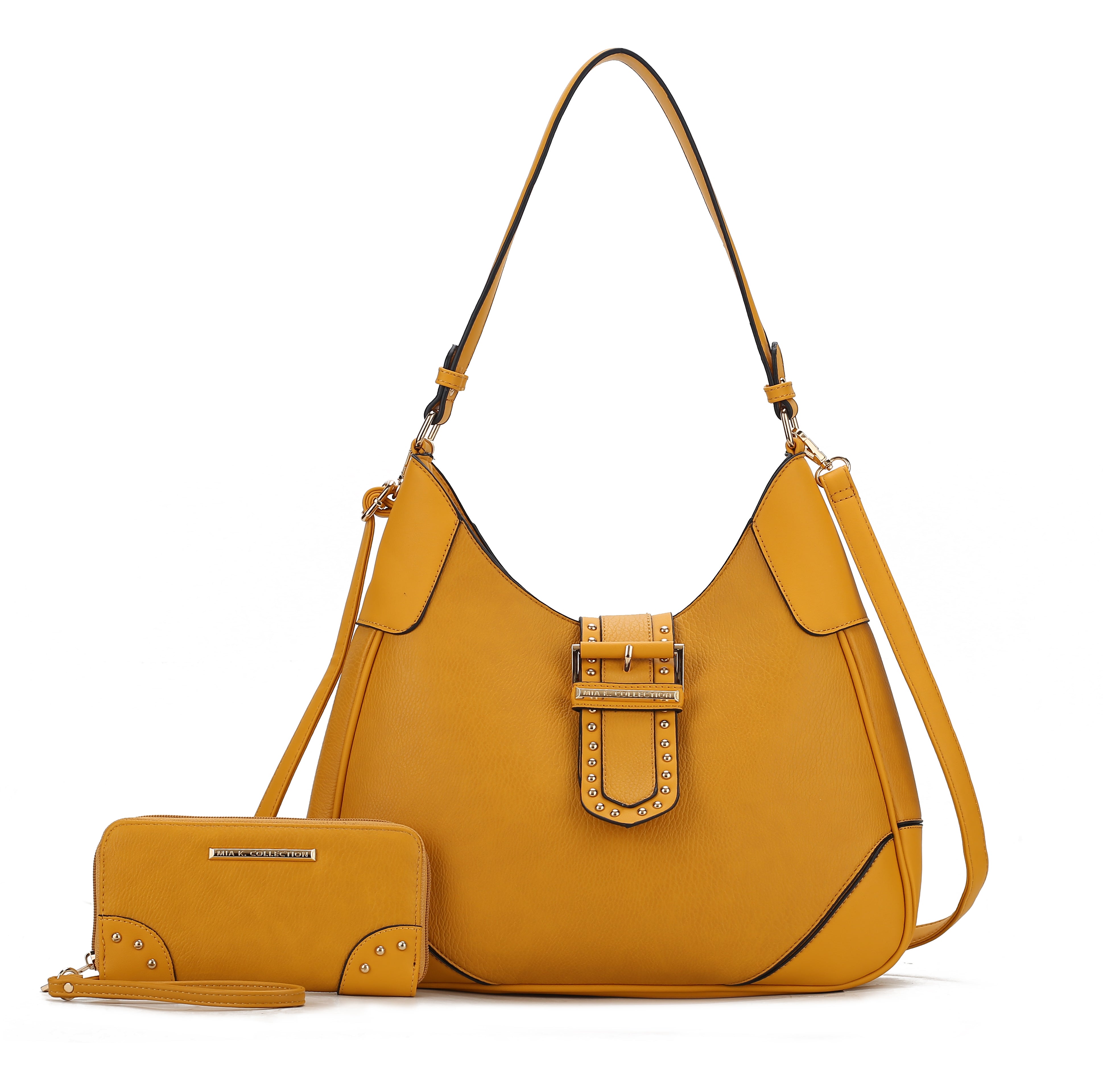 MKF Collection by Mia K. Women's Juliette Shoulder Bag for women, crossover handbag, Hobo messenger Bag by MKF Collection by Mia K.