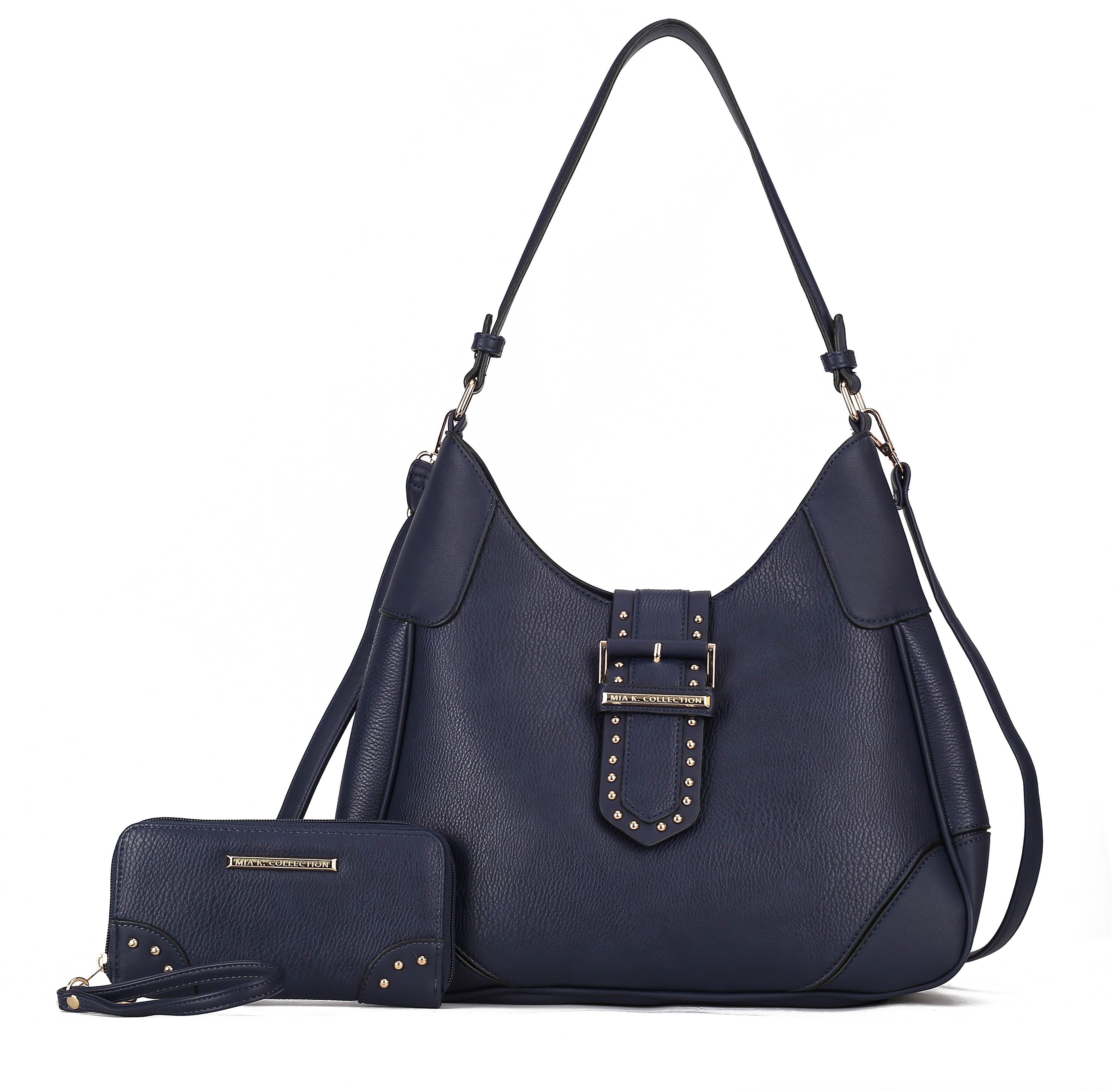 MKF Collection by Mia K. Women's Juliette Shoulder Bag for women, crossover handbag, Hobo messenger Bag by MKF Collection by Mia K.