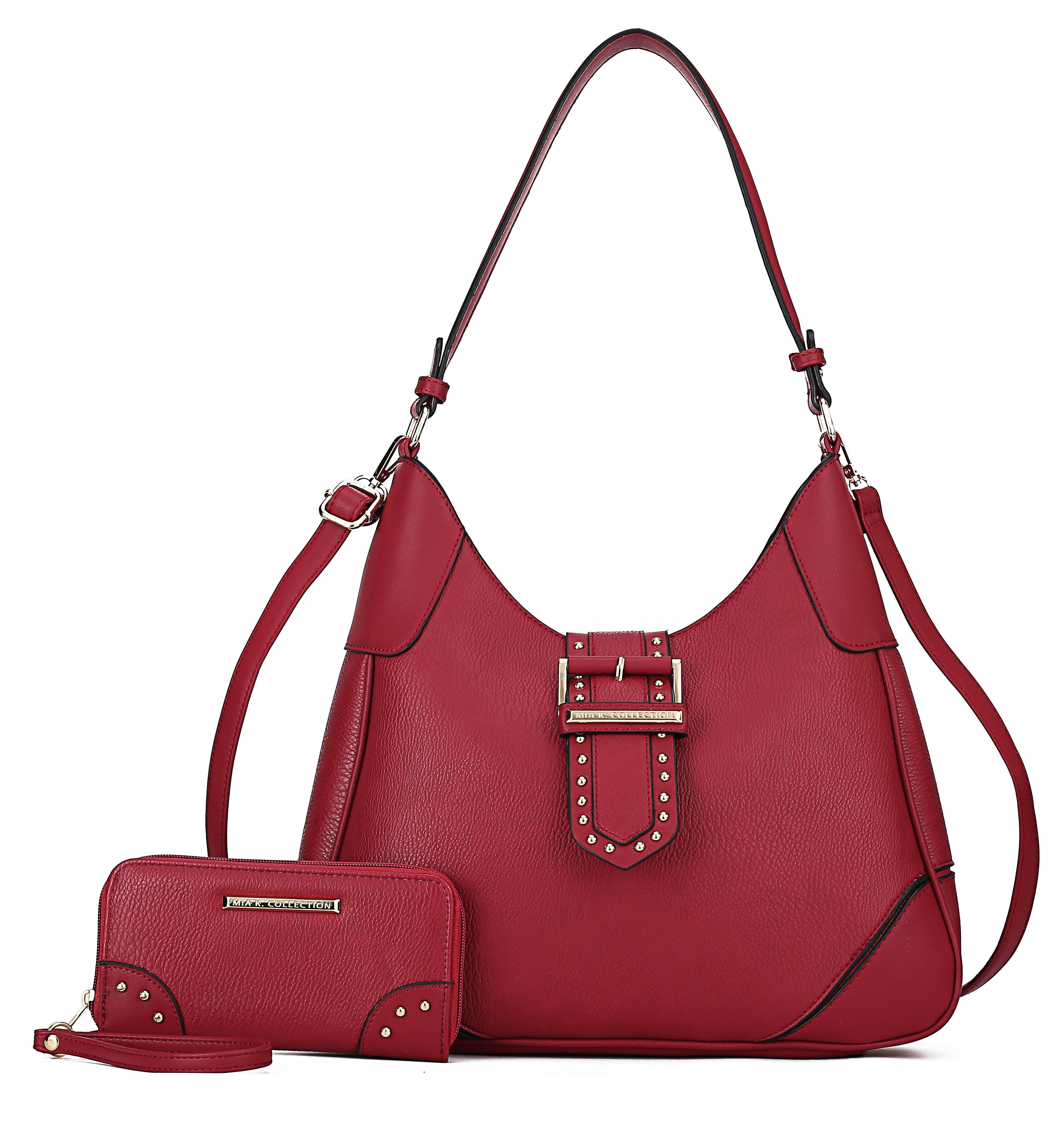 MKF Collection by Mia K. Women's Juliette Shoulder Bag for women, crossover handbag, Hobo messenger Bag by MKF Collection by Mia K.