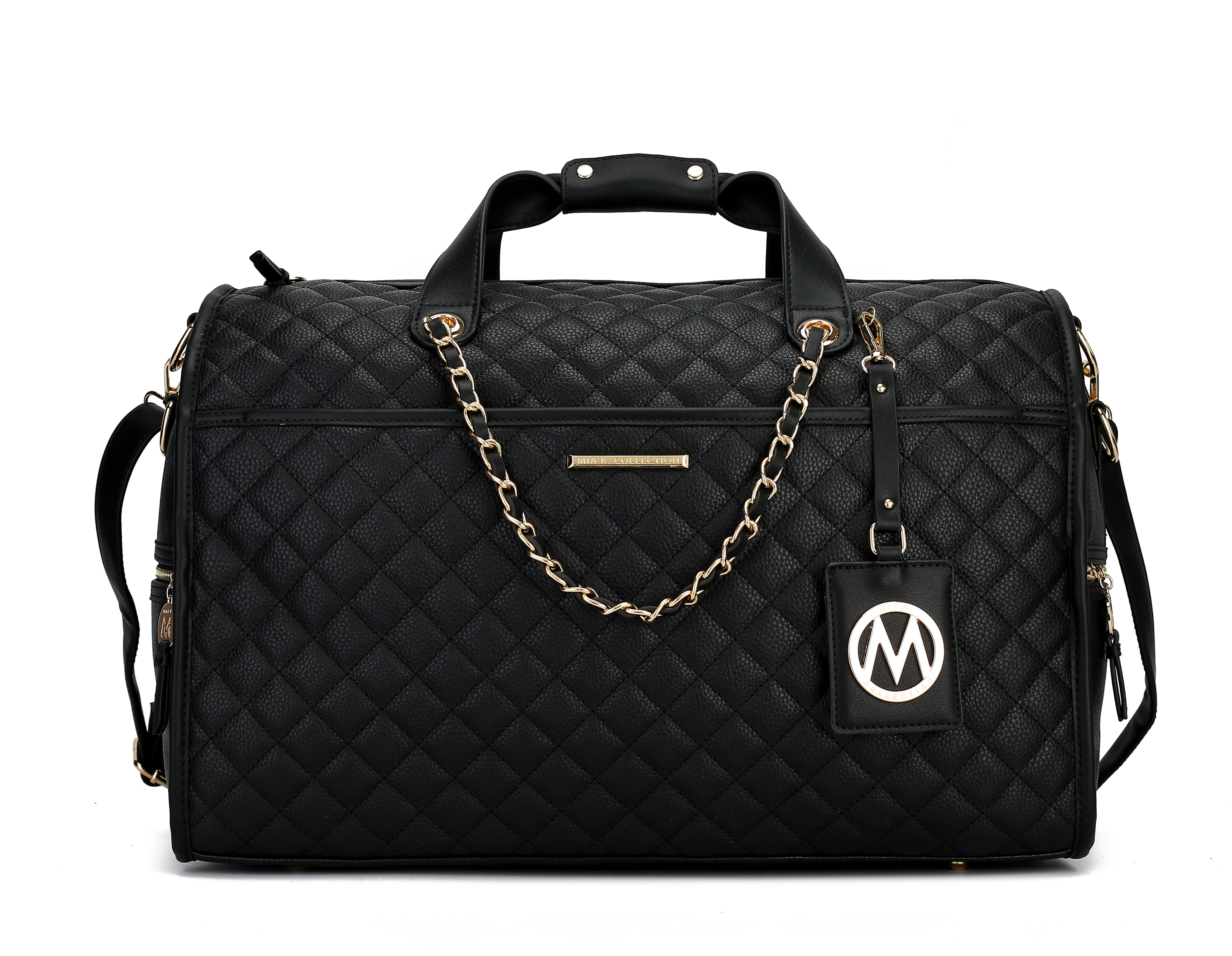 MKF Collection by Mia K. Women's Lexie Weekender Bag Vegan Leather, Travel Bag by MKF Collection by Mia K.