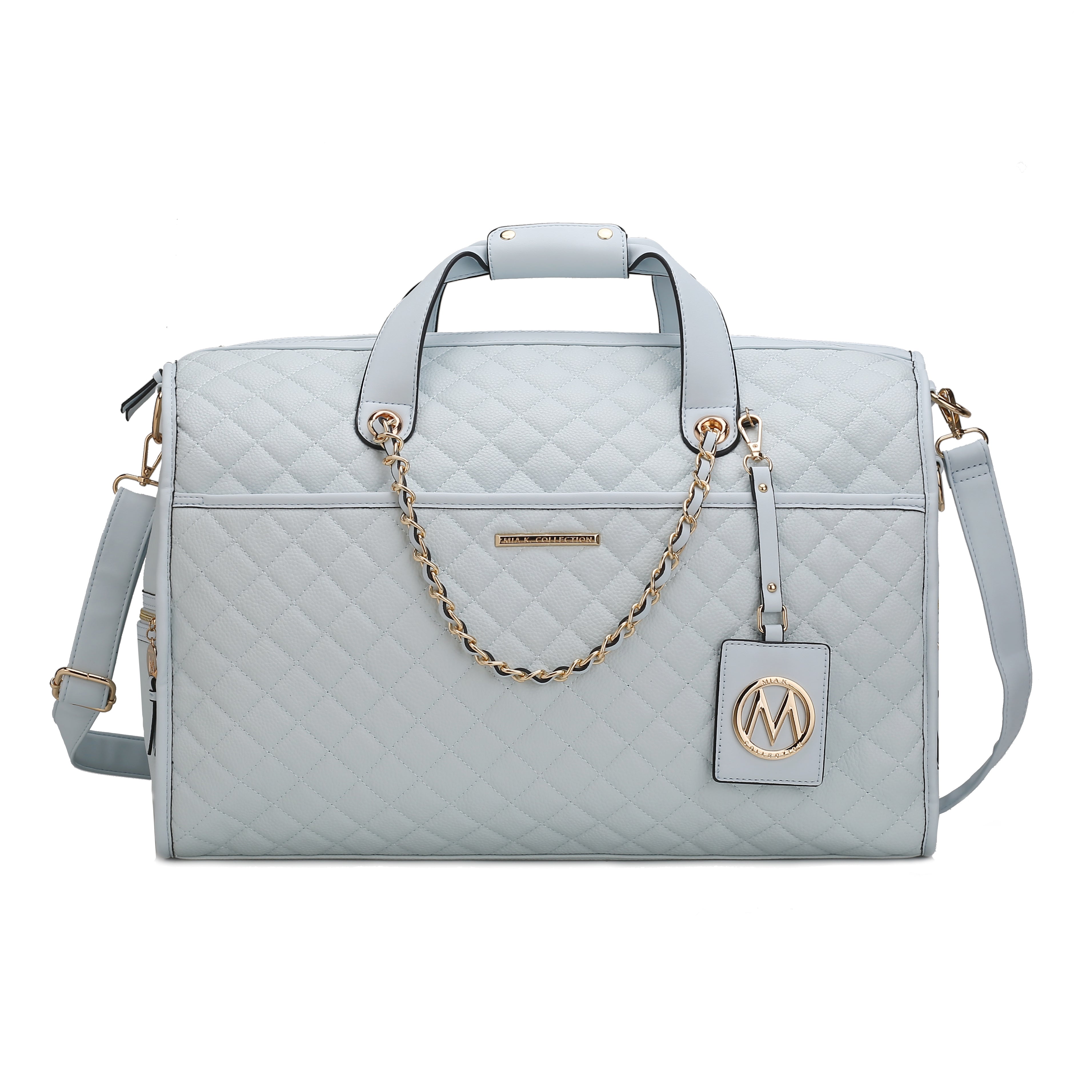 MKF Collection by Mia K. Women's Lexie Weekender Bag Vegan Leather, Travel Bag by MKF Collection by Mia K.