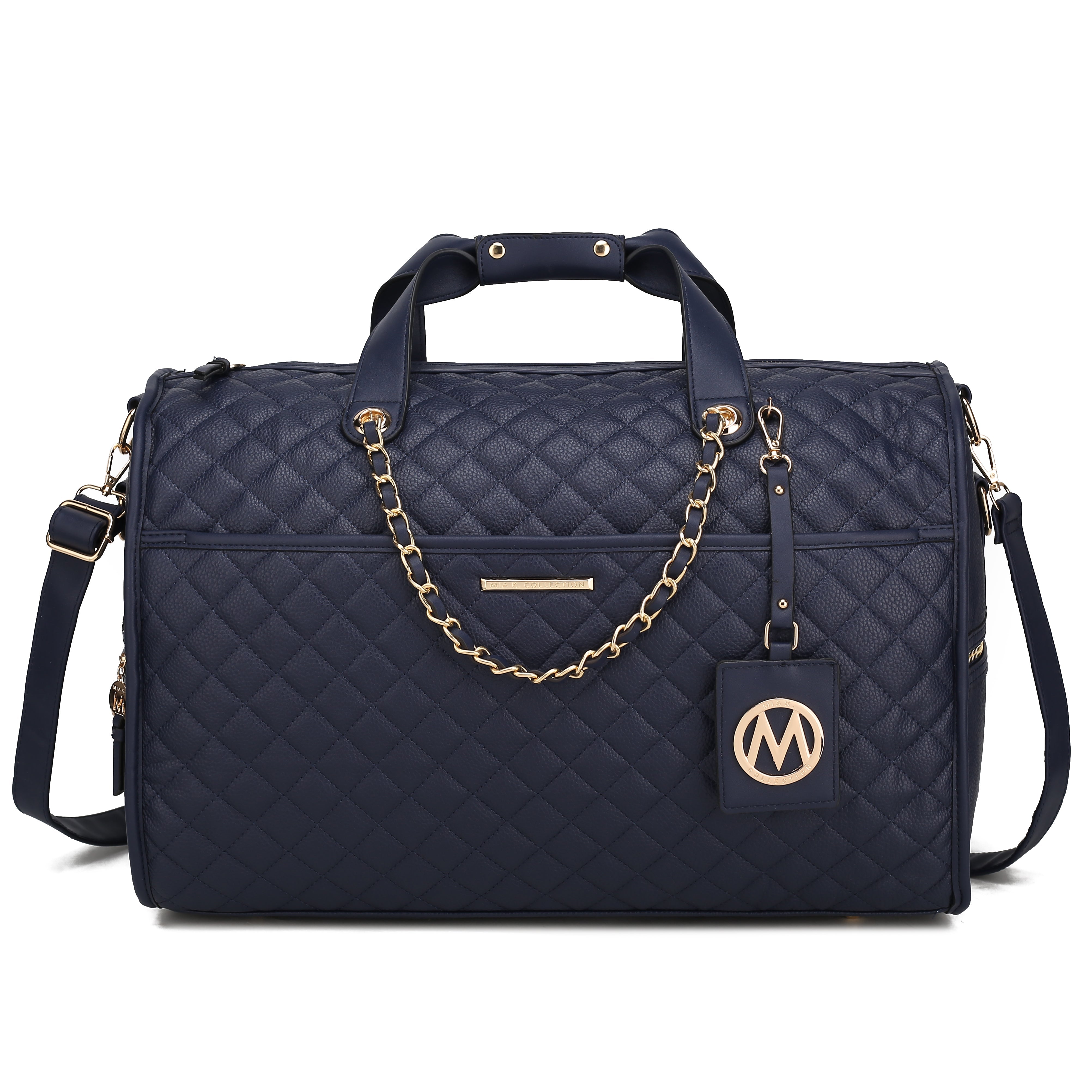 MKF Collection by Mia K. Women's Lexie Weekender Bag Vegan Leather, Travel Bag by MKF Collection by Mia K.