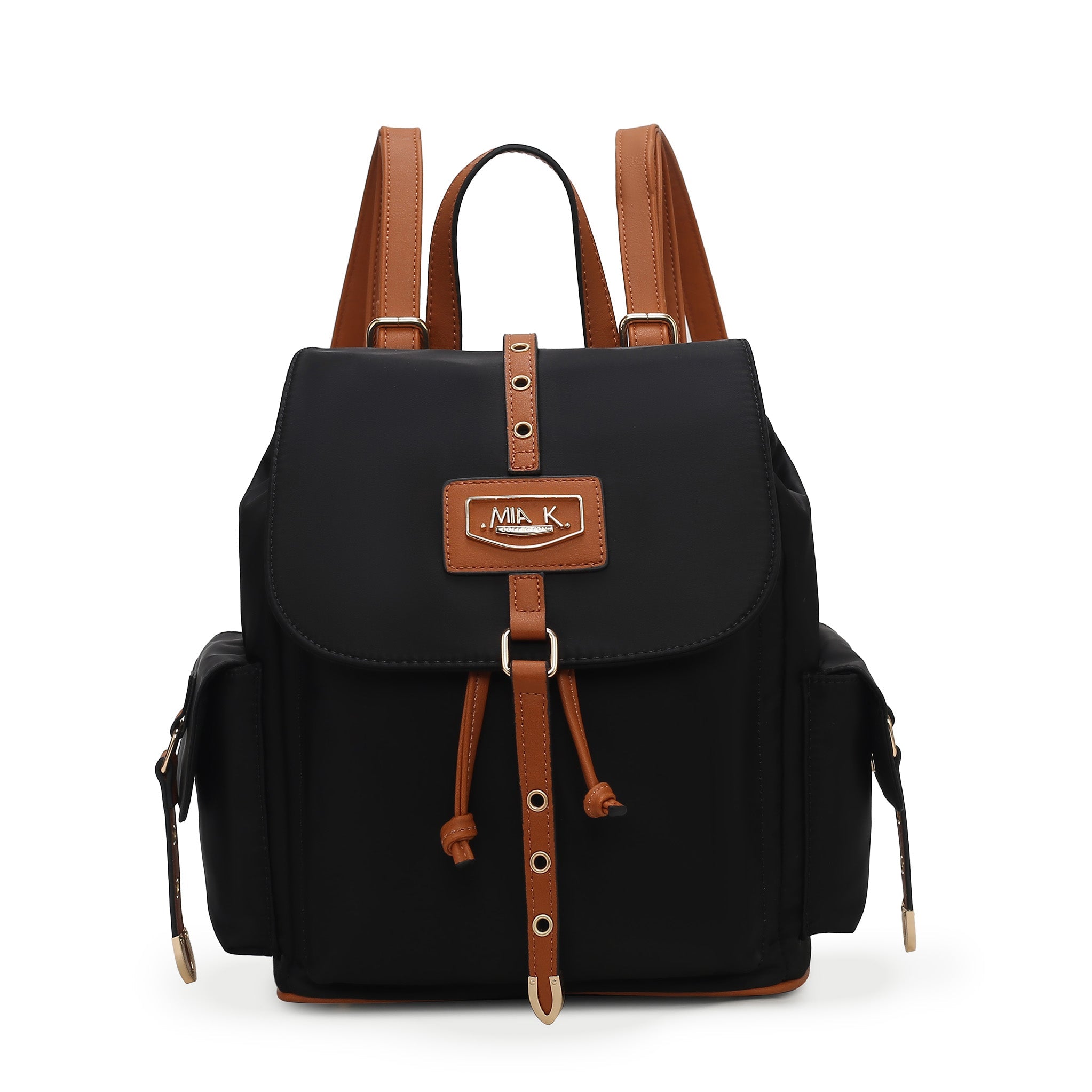 MKF Collection by Mia K. Women's Paula Backpack for Women, Nylon Top Handle Travel bag by MKF Collection by Mia K.
