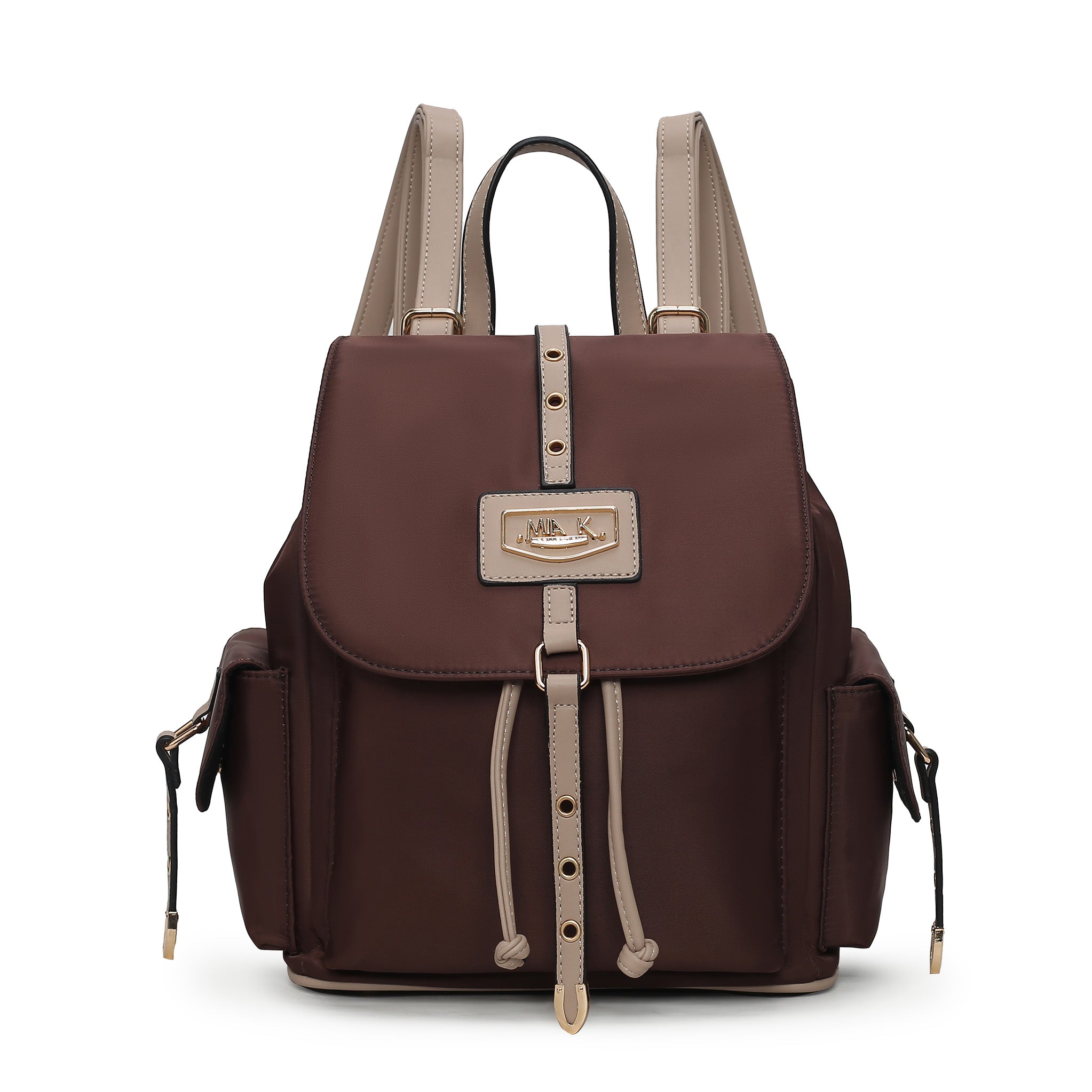 MKF Collection by Mia K. Women's Paula Backpack for Women, Nylon Top Handle Travel bag by MKF Collection by Mia K.