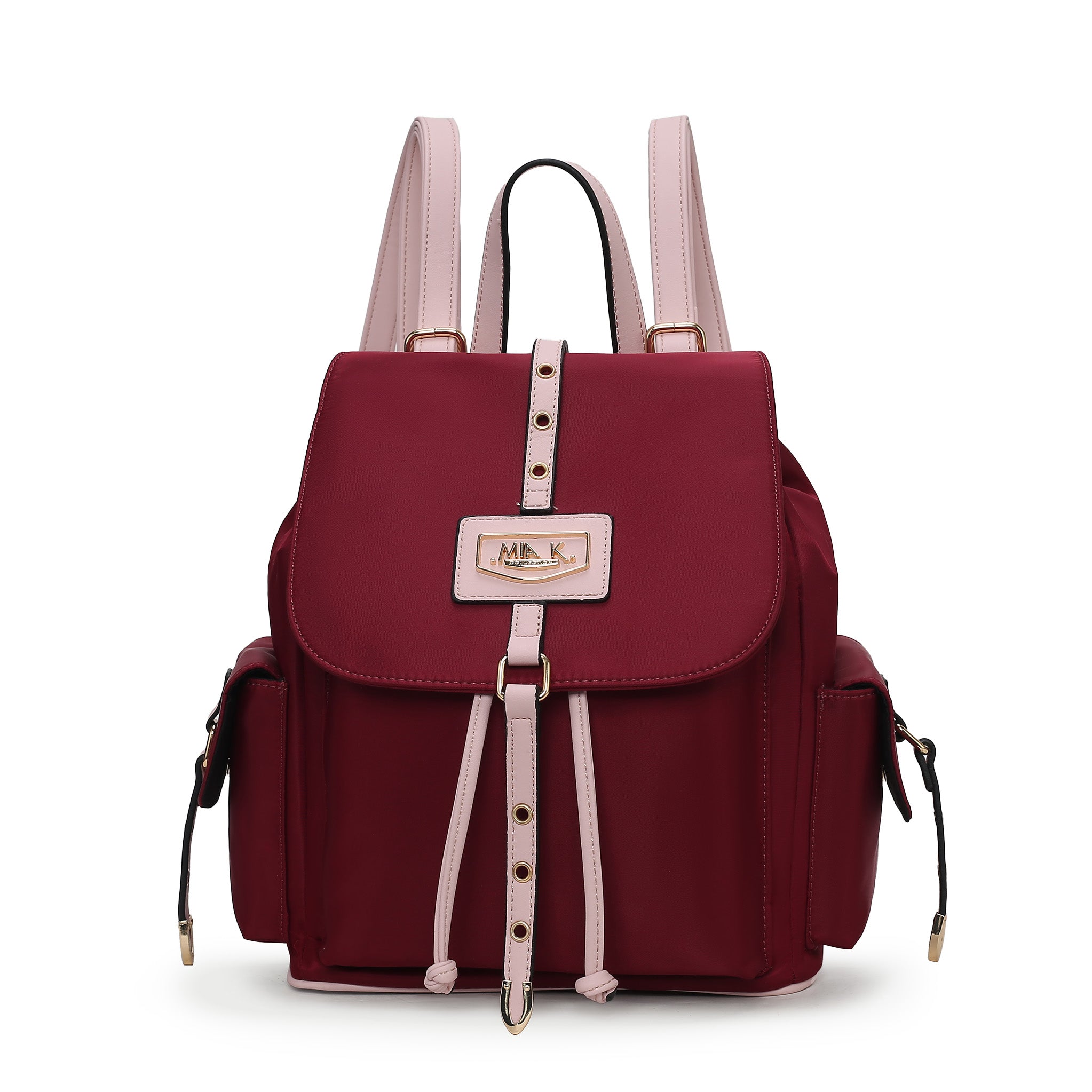 MKF Collection by Mia K. Women's Paula Backpack for Women, Nylon Top Handle Travel bag by MKF Collection by Mia K.