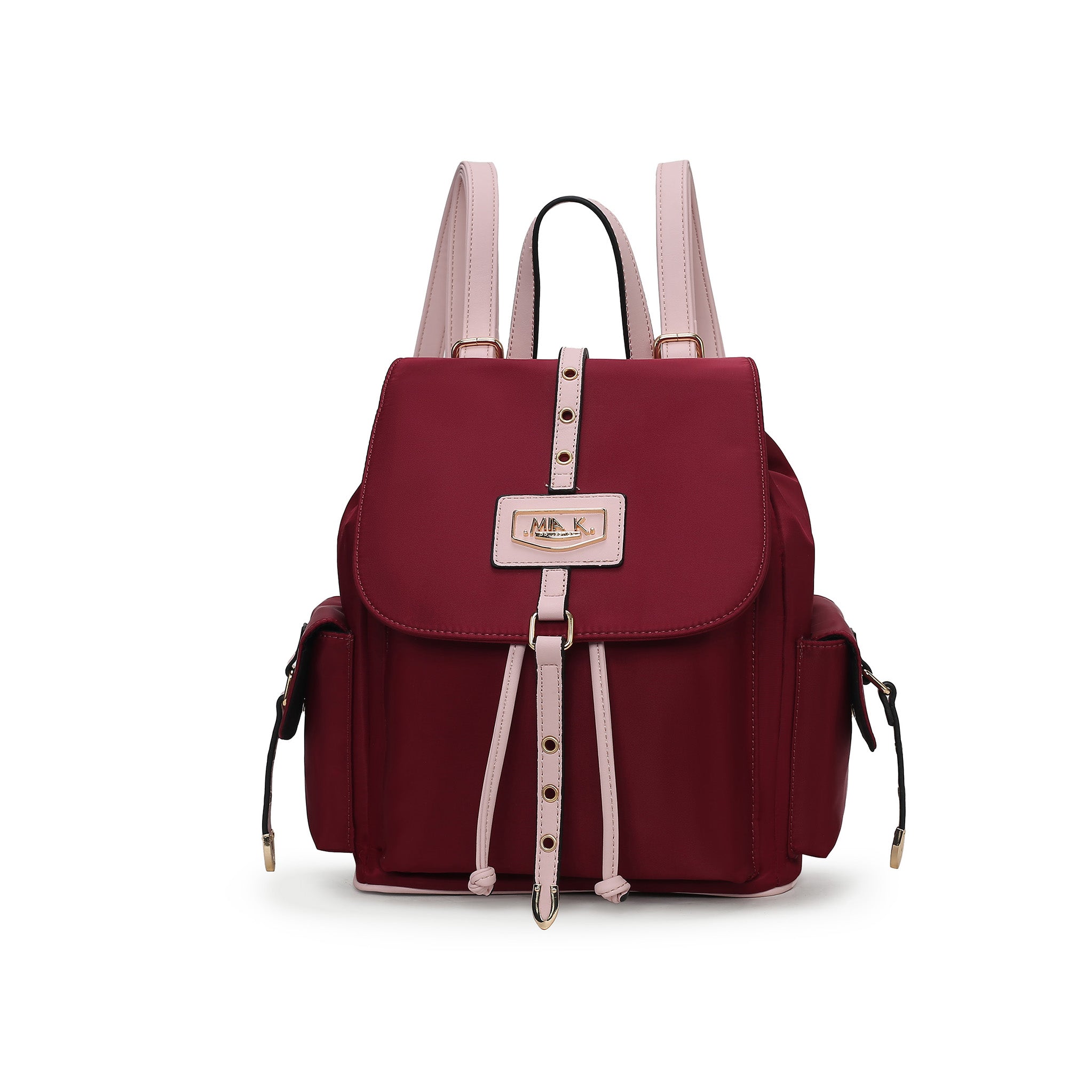 MKF Collection by Mia K. Women's Paula Backpack for Women, Nylon Top Handle Travel bag by MKF Collection by Mia K.