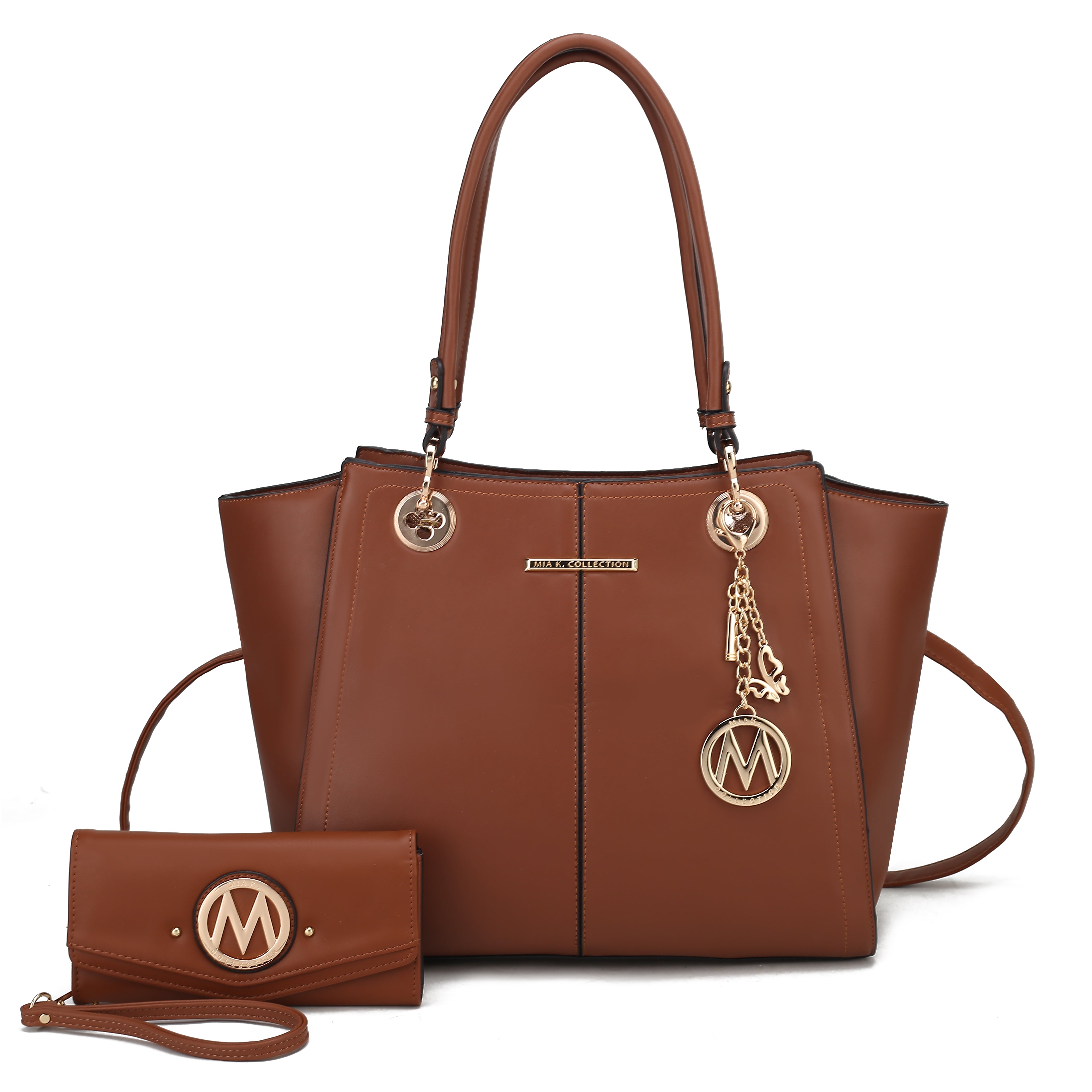 MKF Collection by Mia K. Women's Ivy Tote Bag for Women, Vegan Leather by MKF Collection by Mia K.