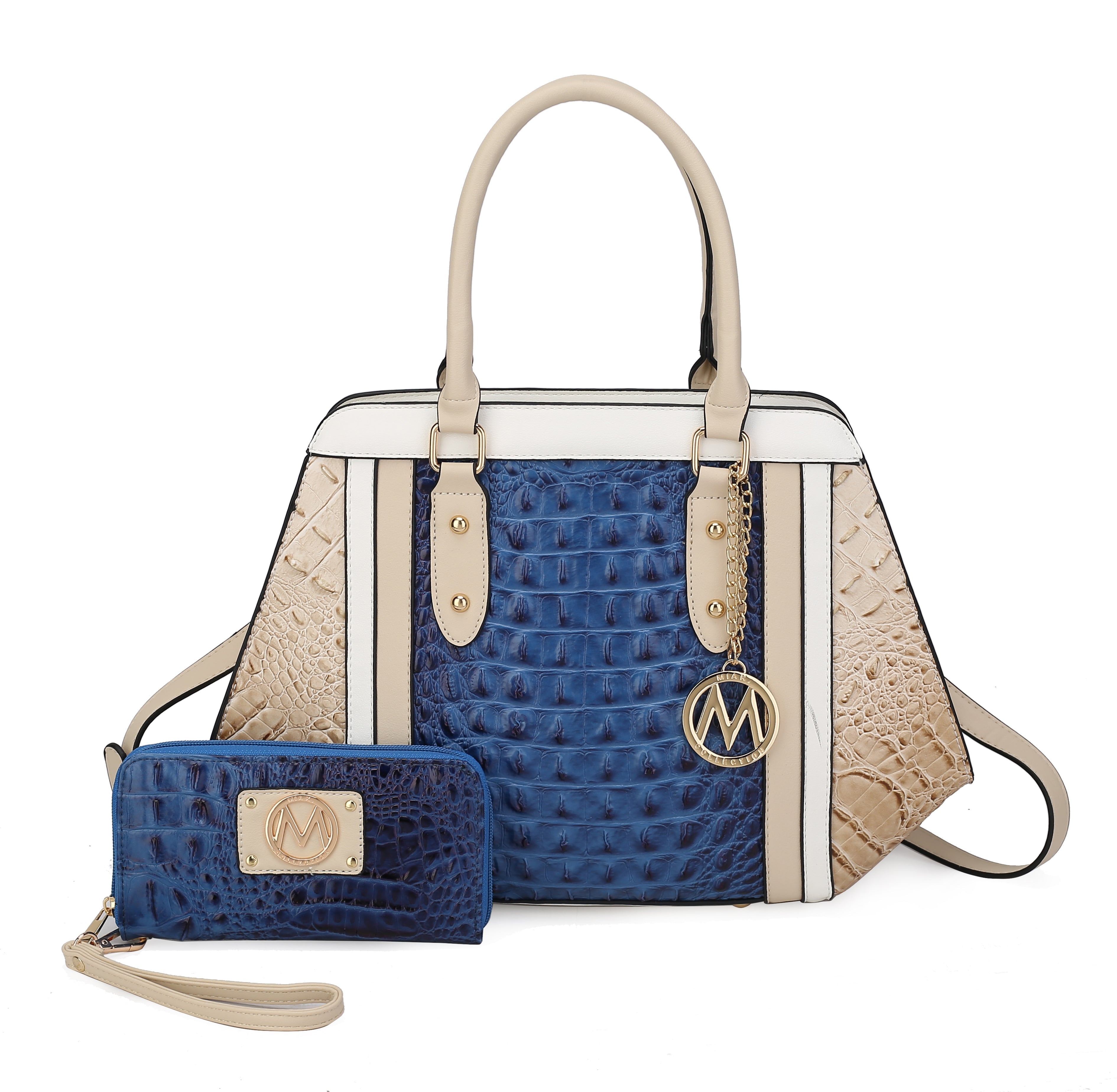 MKF Collection by Mia K. Women's Daisy Shoulder Bag and Set, Vegan Leather by MKF Collection by Mia K.