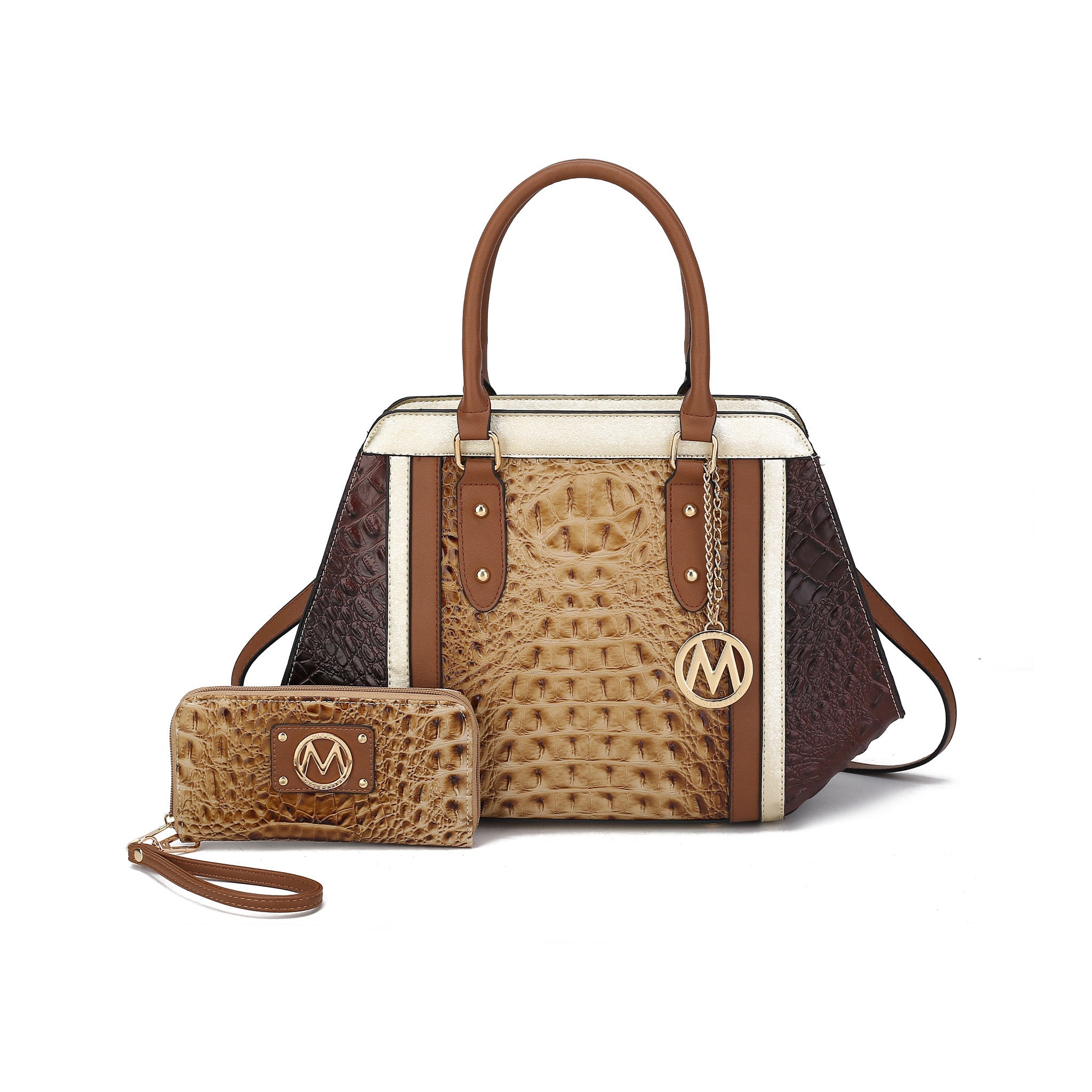 MKF Collection by Mia K. Women's Daisy Shoulder Bag and Set, Vegan Leather by MKF Collection by Mia K.