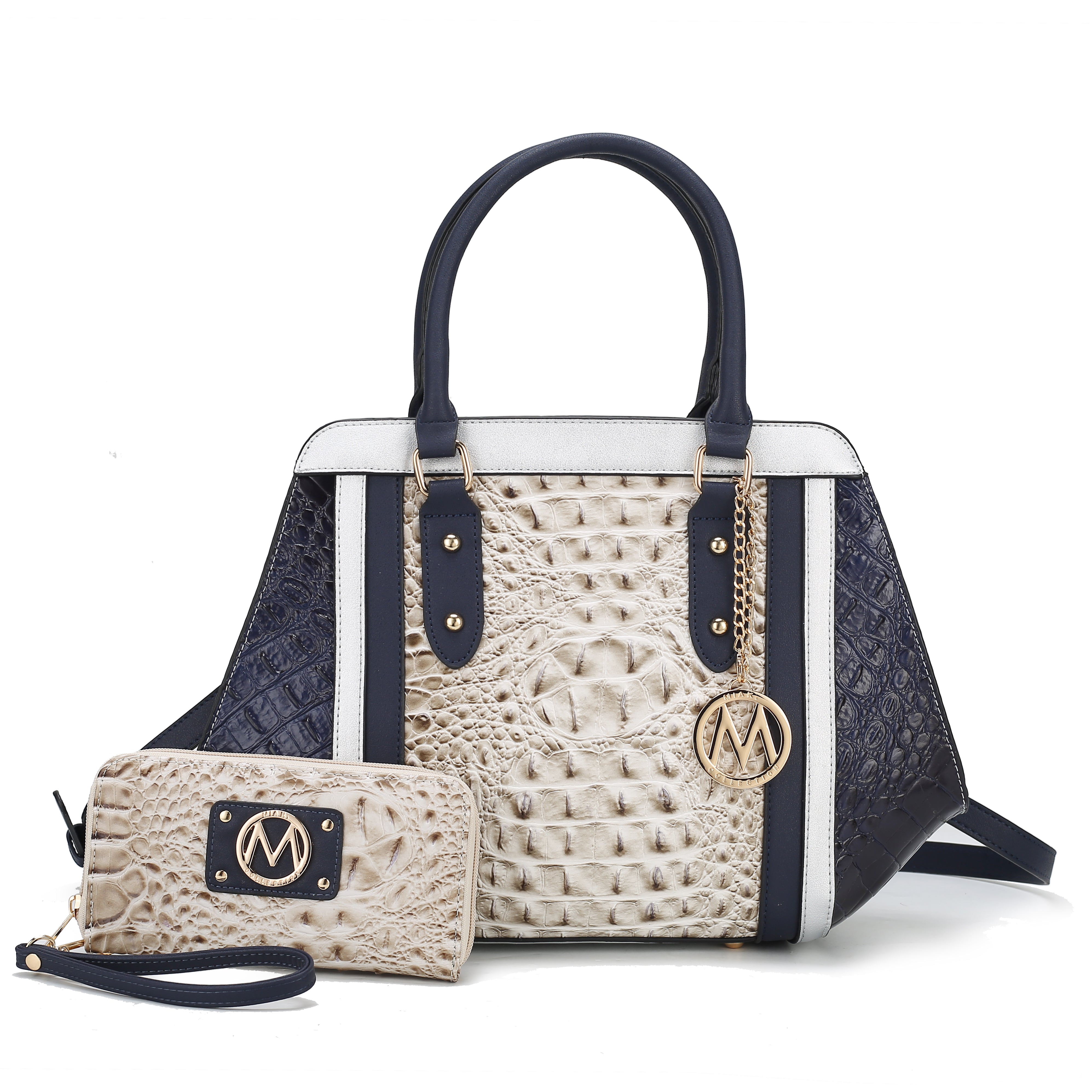 MKF Collection by Mia K. Women's Daisy Shoulder Bag and Set, Vegan Leather by MKF Collection by Mia K.