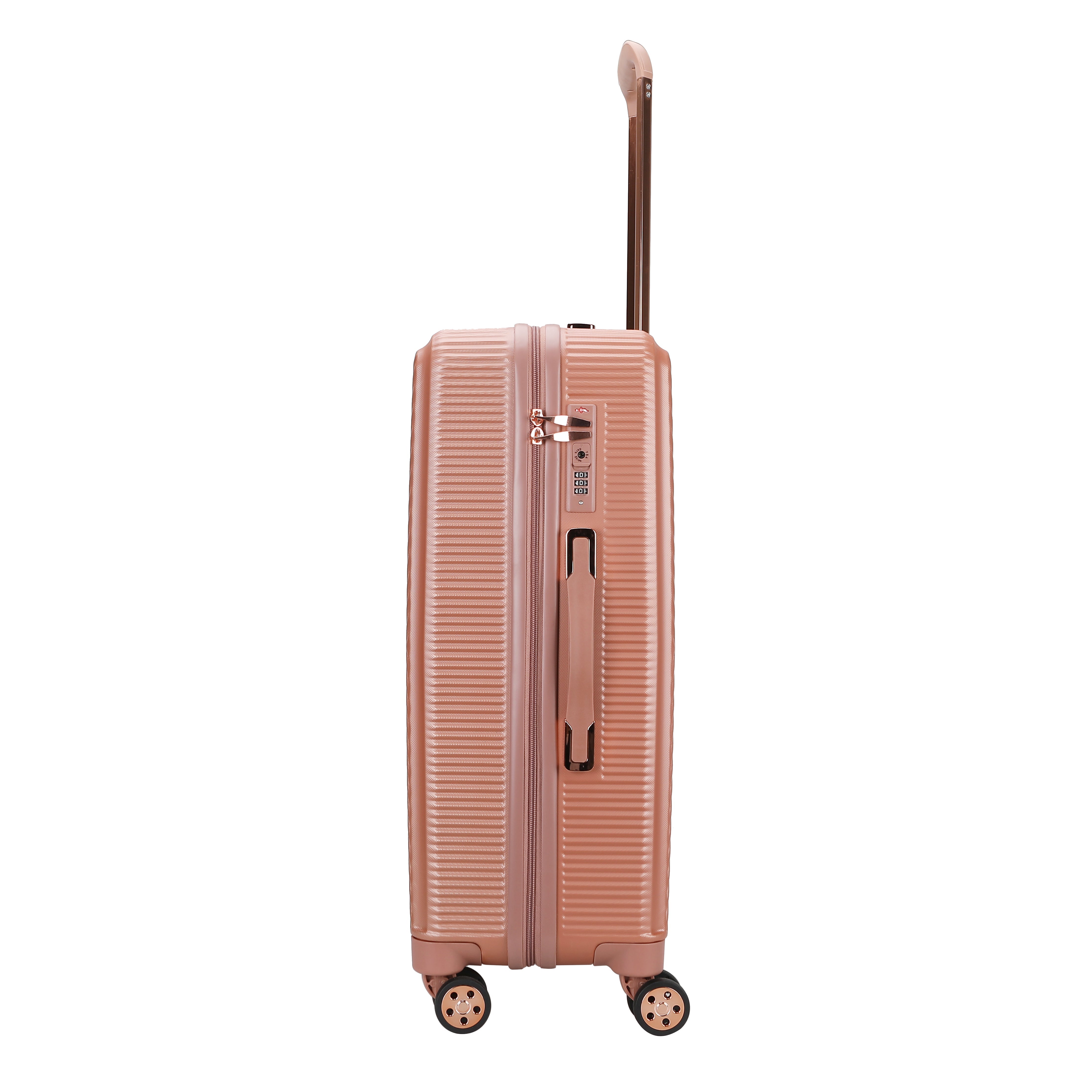 MKF Collection Felicity Luggage Set 4 Pieces, Travel Spinner Hardshell Lightweight 4 Wheels Suitcase by MKF Collection by Mia K.
