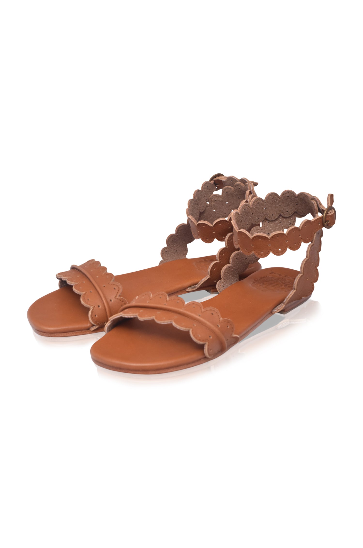 Nirvana Wrap Leather Sandals by Bali ELF