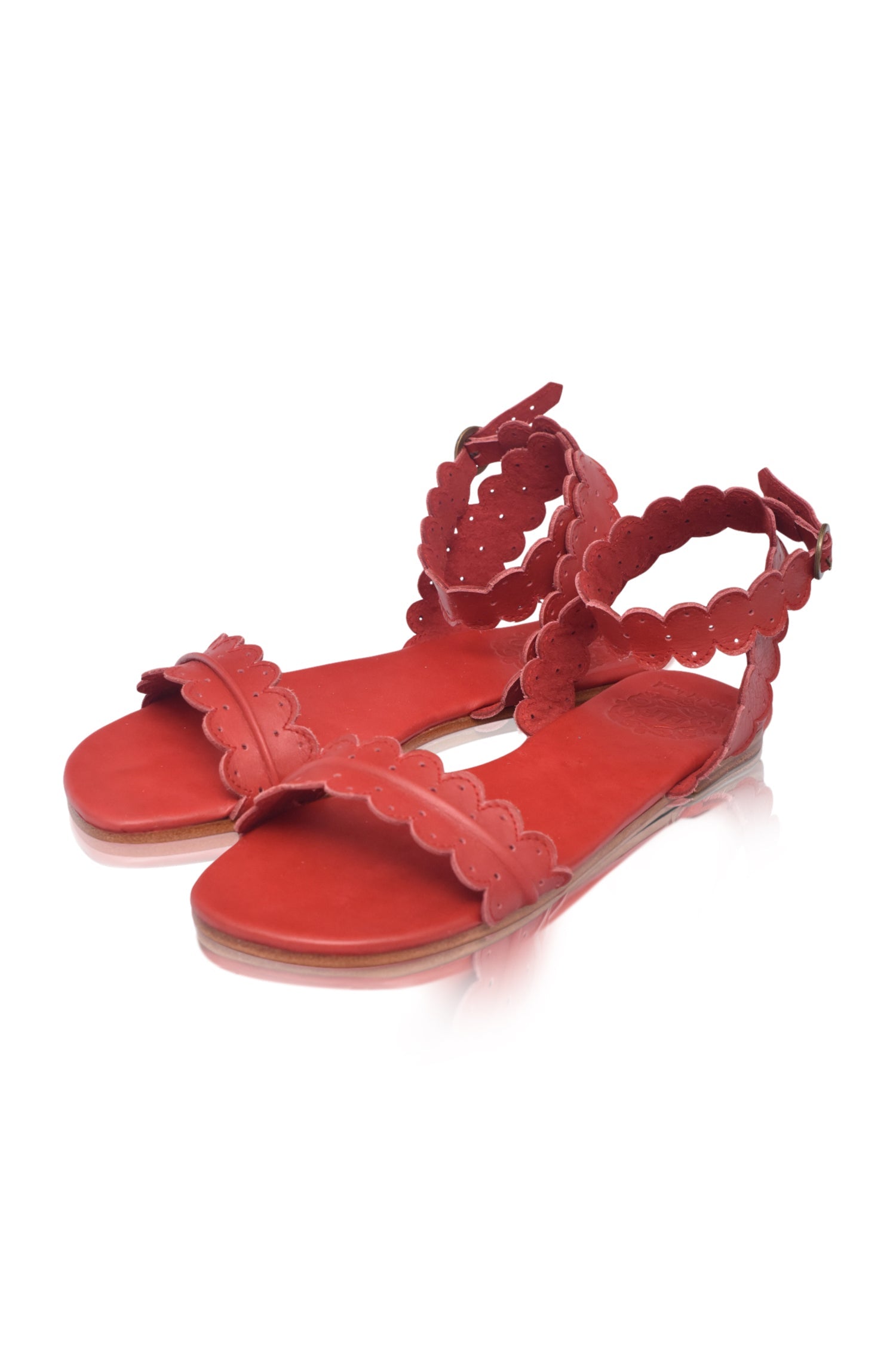 Nirvana Wrap Leather Sandals by Bali ELF