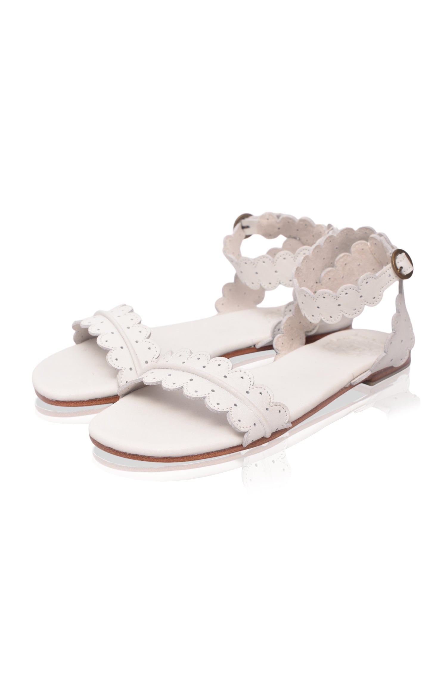 Nirvana Wrap Leather Sandals by Bali ELF