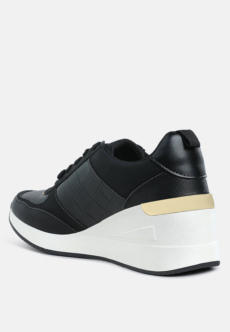 Chunky Wedge Heel Sneaker by RAG