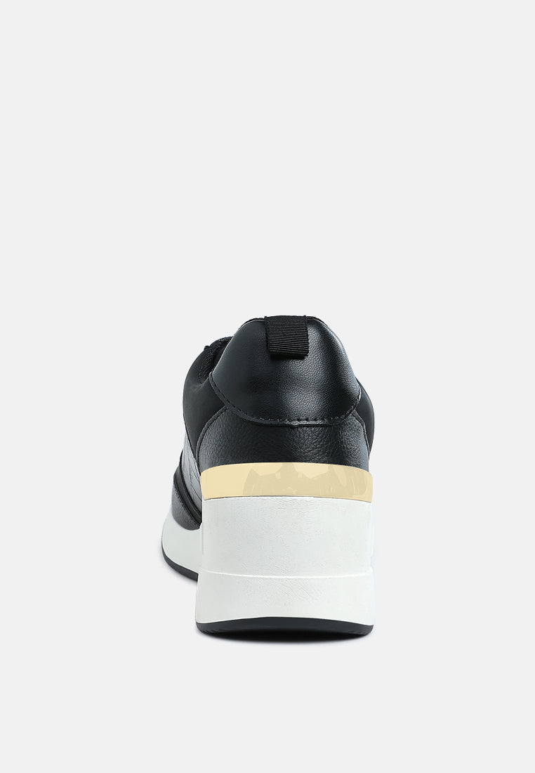 Chunky Wedge Heel Sneaker by RAG