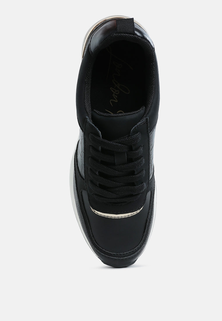 Chunky Wedge Heel Sneaker by RAG