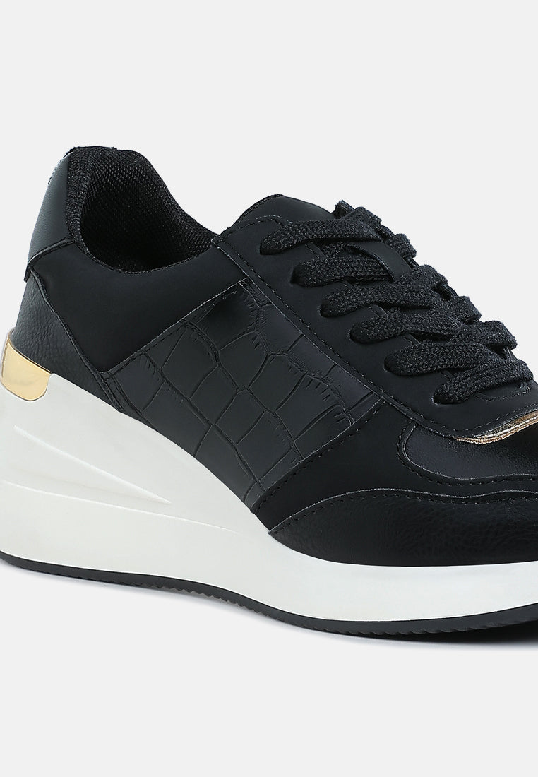 Chunky Wedge Heel Sneaker by RAG