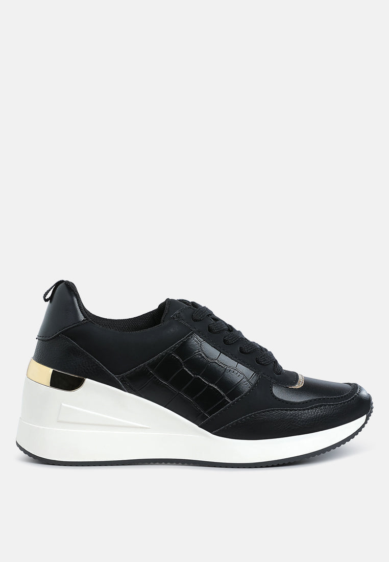 Chunky Wedge Heel Sneaker by RAG