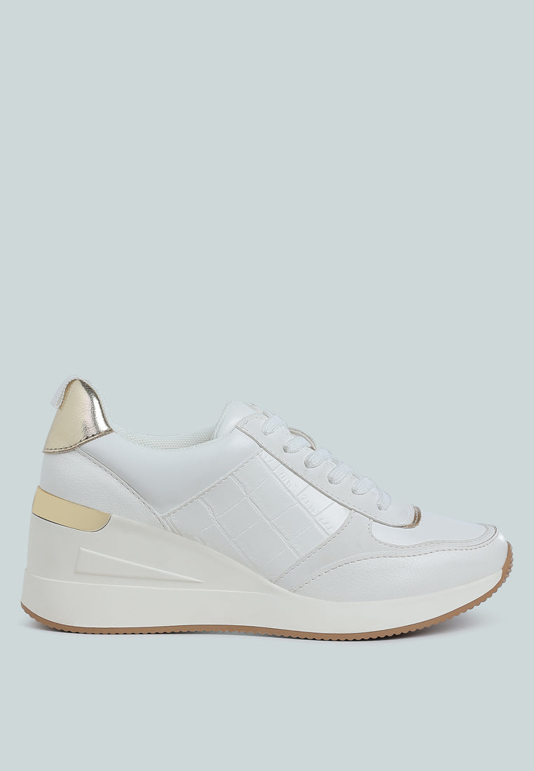Chunky Wedge Heel Sneaker by RAG