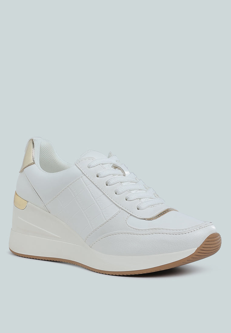 Chunky Wedge Heel Sneaker by RAG