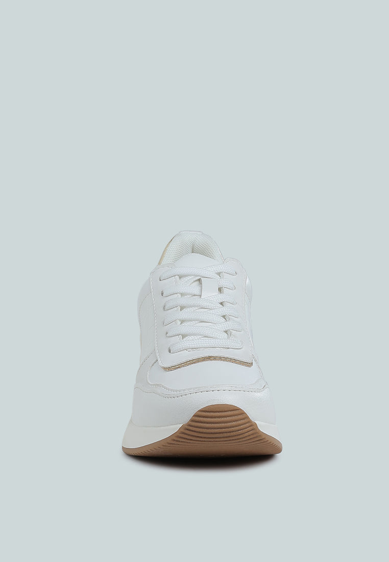 Chunky Wedge Heel Sneaker by RAG