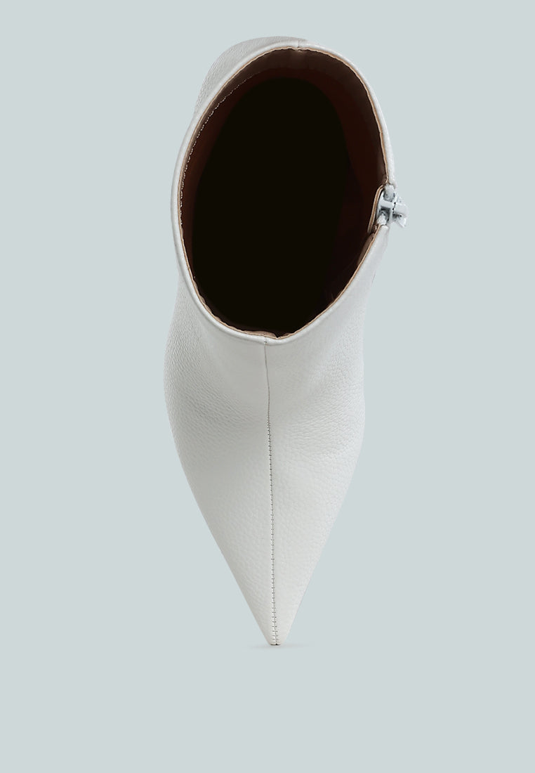 Pointed Toe Ankle Boots by Rag