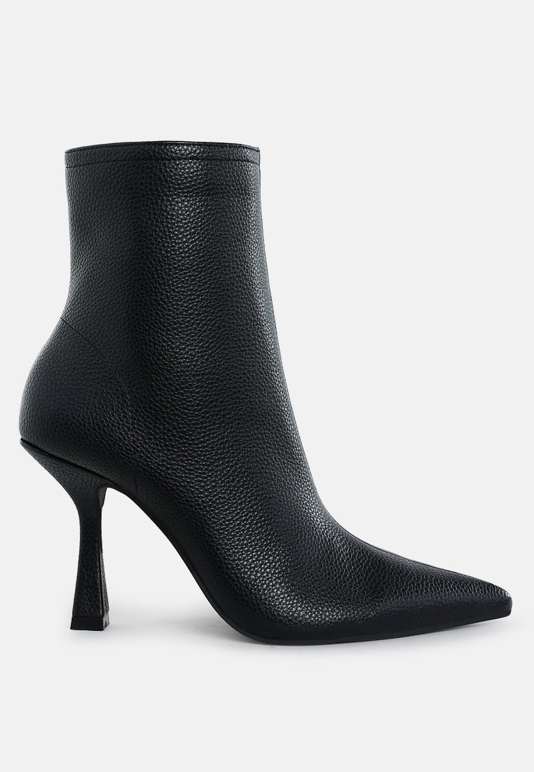 Pointed Toe Ankle Boots by MODE