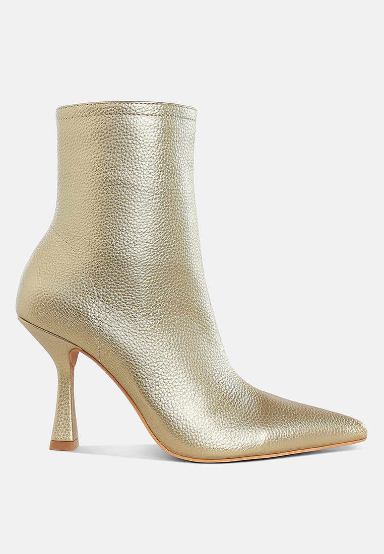 Pointed Toe Ankle Boots by MODE