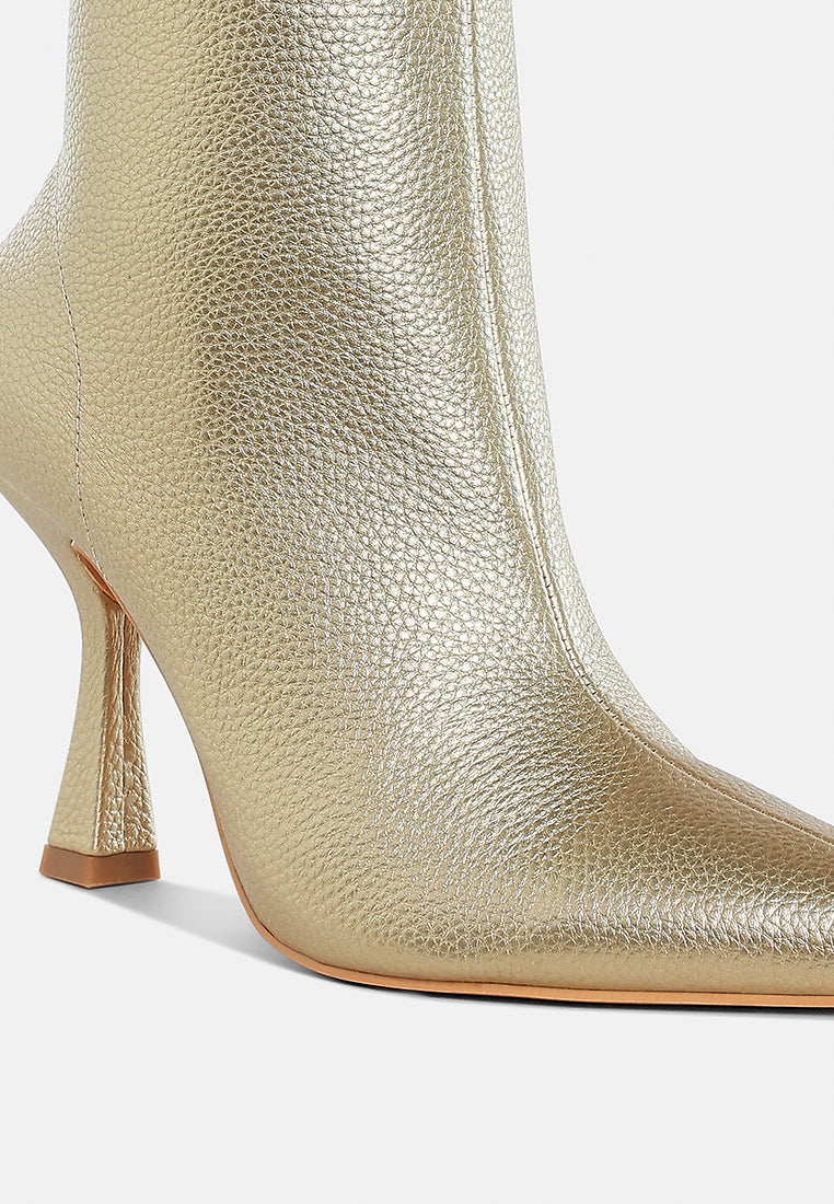 Pointed Toe Ankle Boots by MODE
