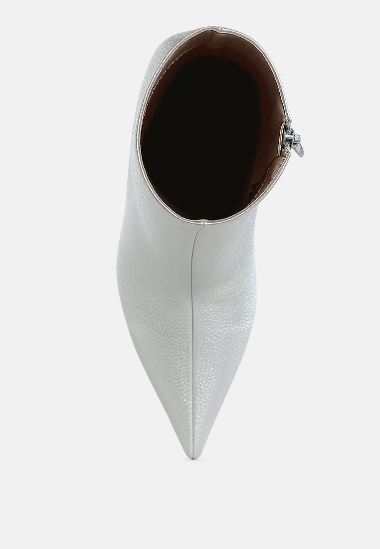 Pointed Toe Ankle Boots by Rag