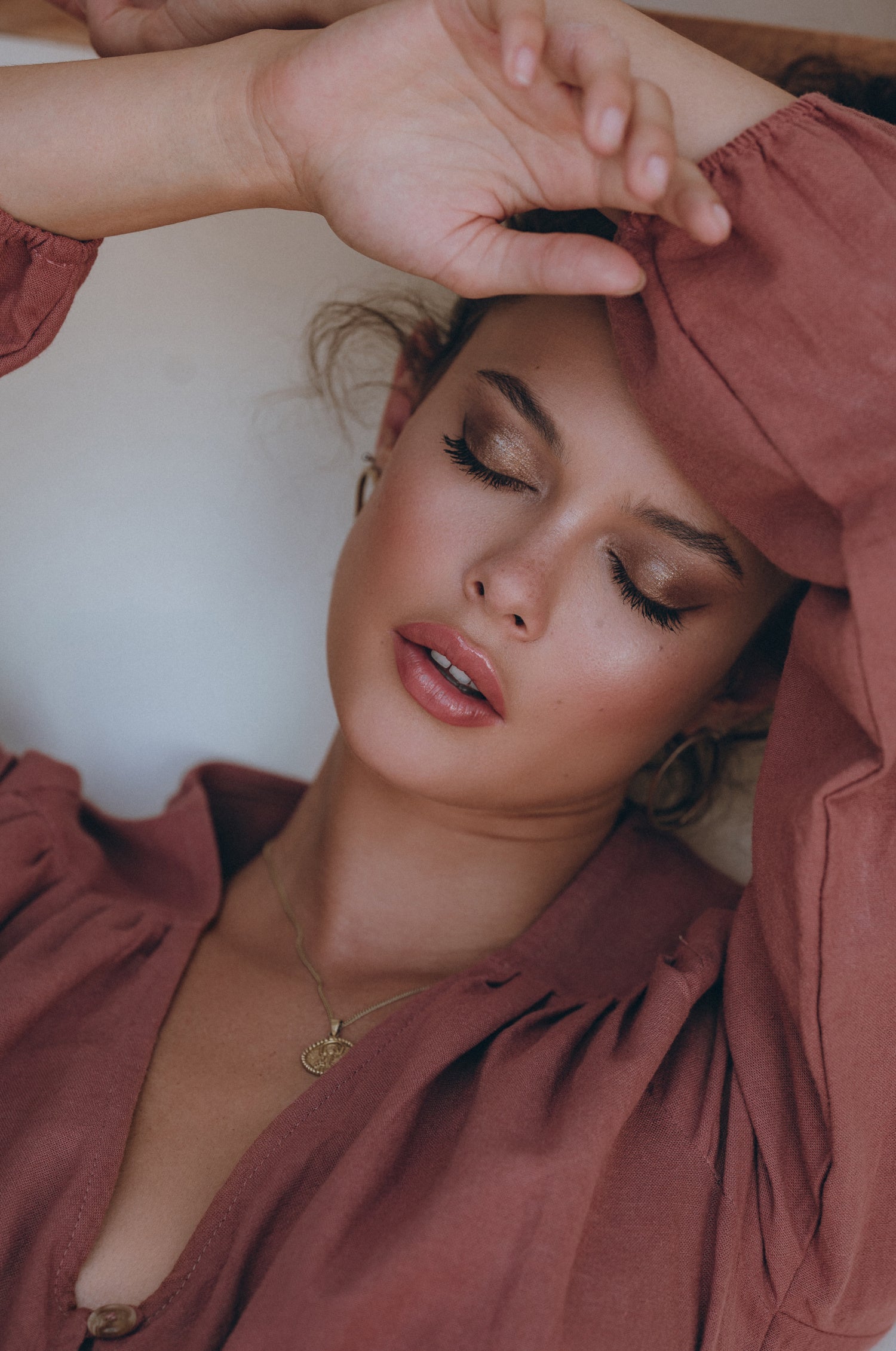 Positano Linen Mini Dress by Bali Lane