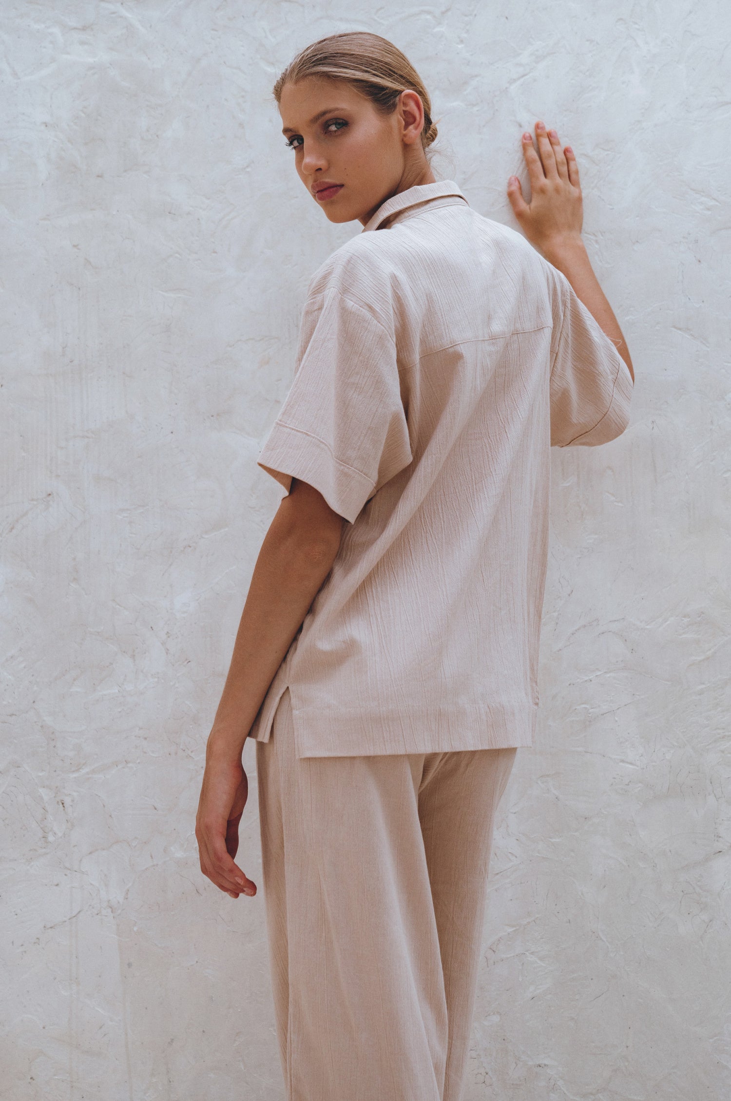 Raya Wide Leg Linen Pants by Bali Lane